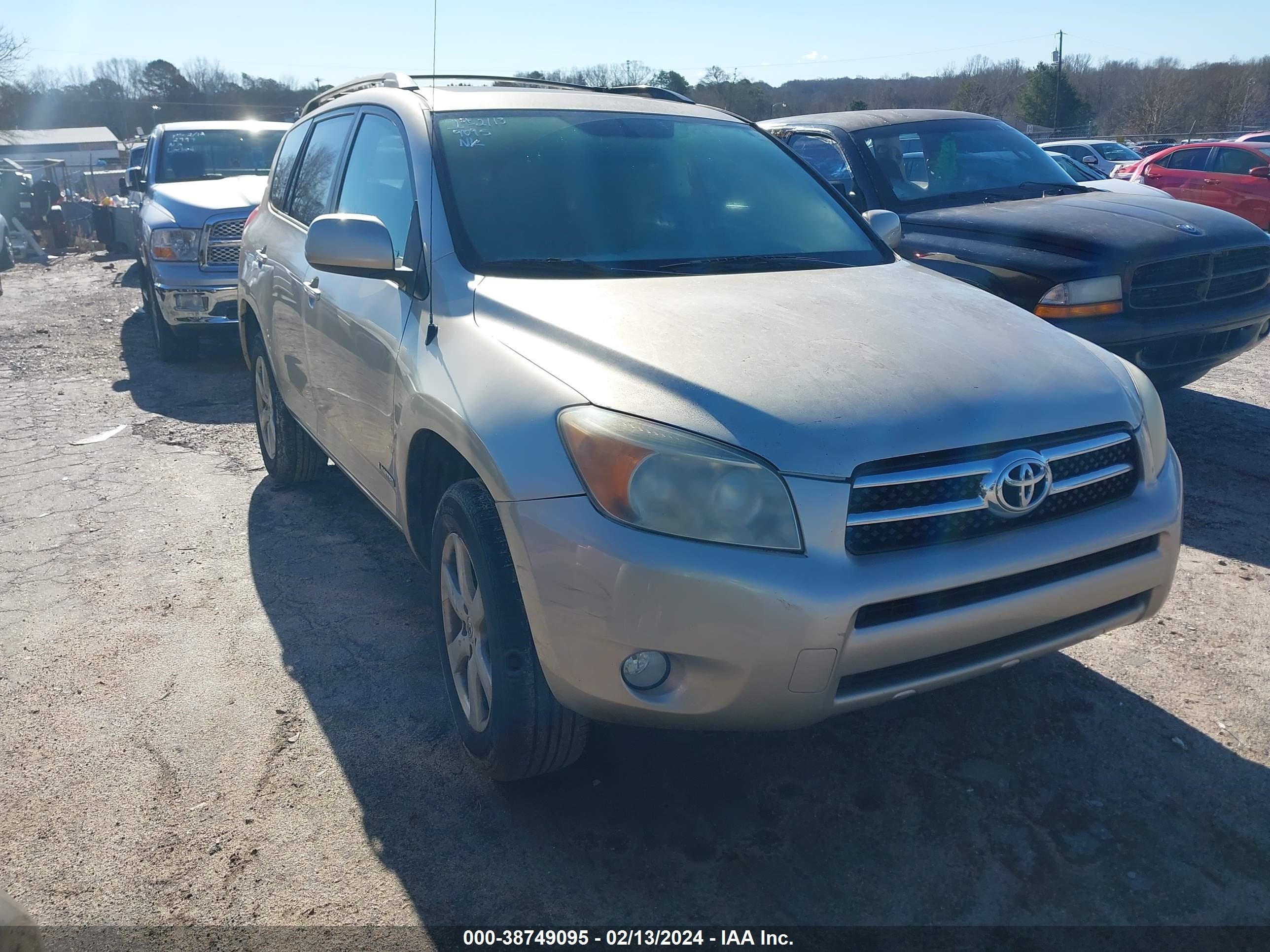 TOYOTA RAV 4 2007 jtmbd31v376038693