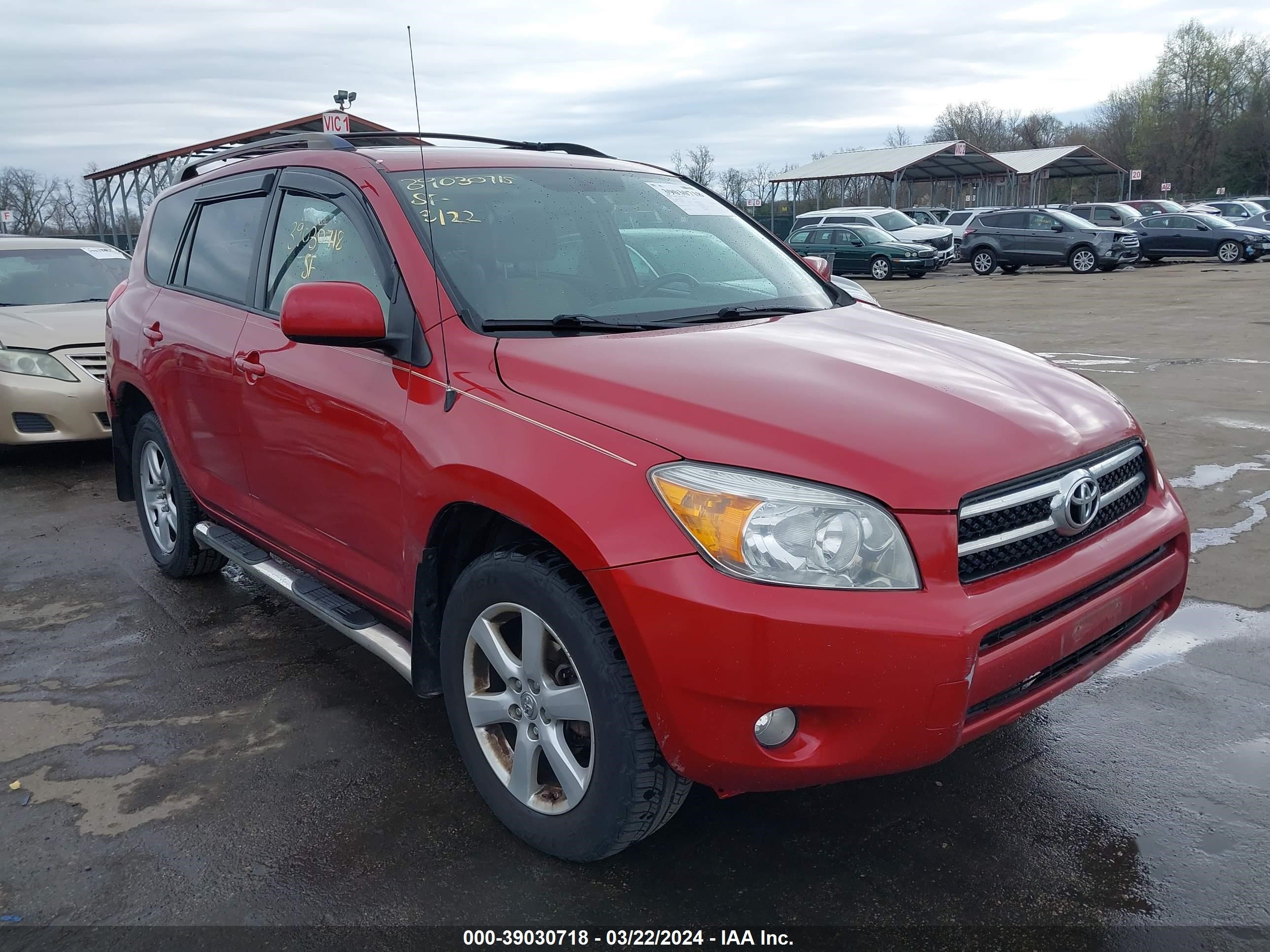 TOYOTA RAV 4 2007 jtmbd31v875058167