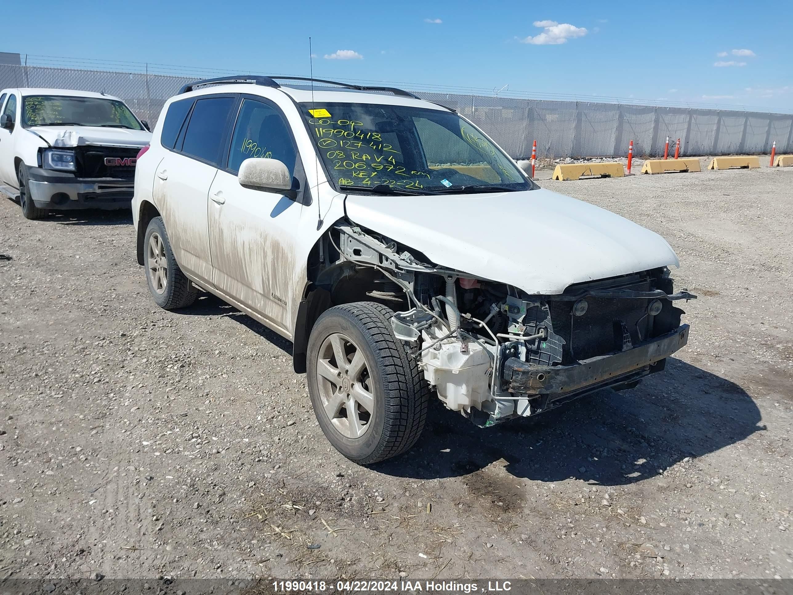 TOYOTA RAV 4 2008 jtmbd31vx85127412