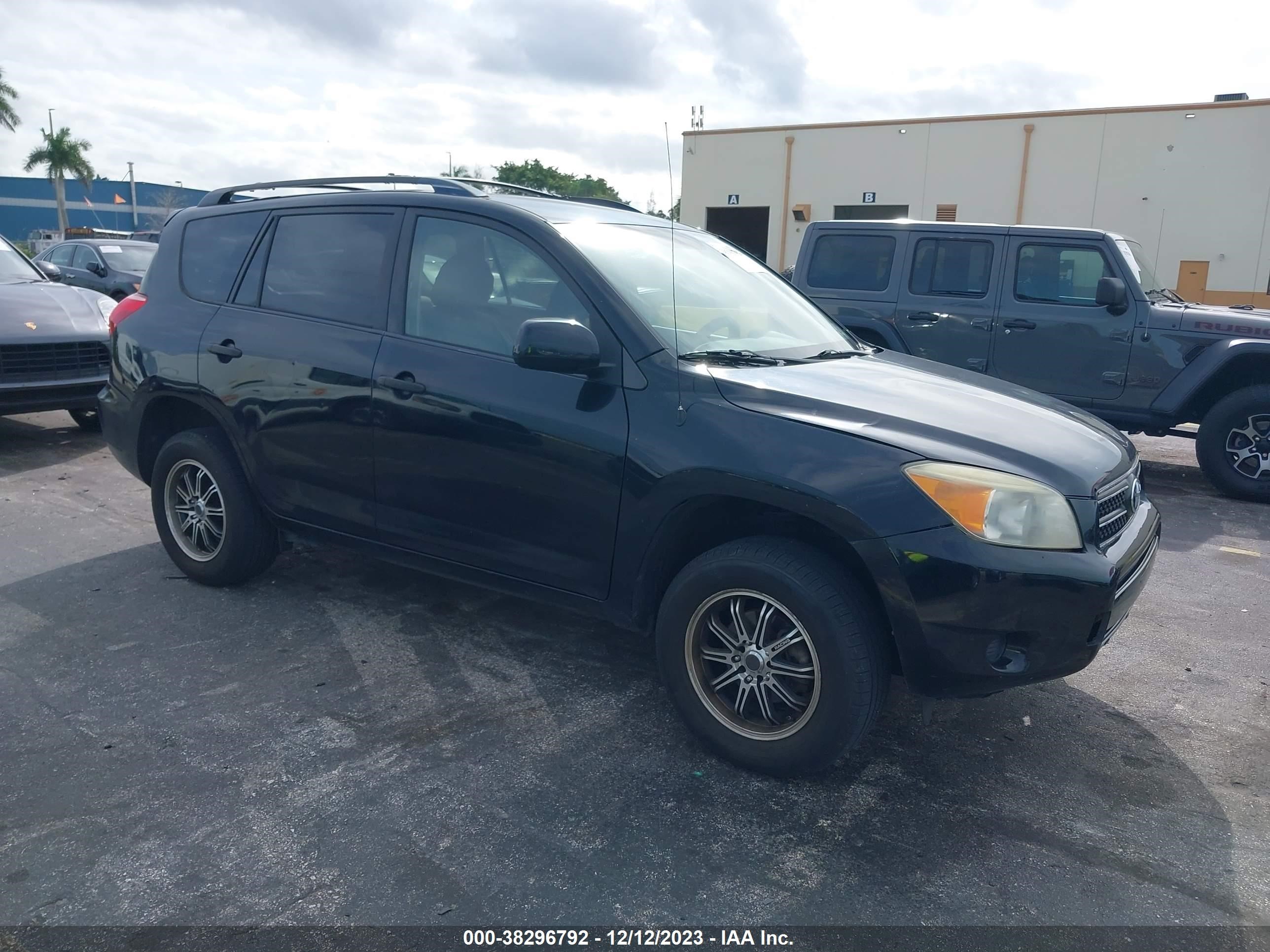 TOYOTA RAV 4 2007 jtmbd33v376025374