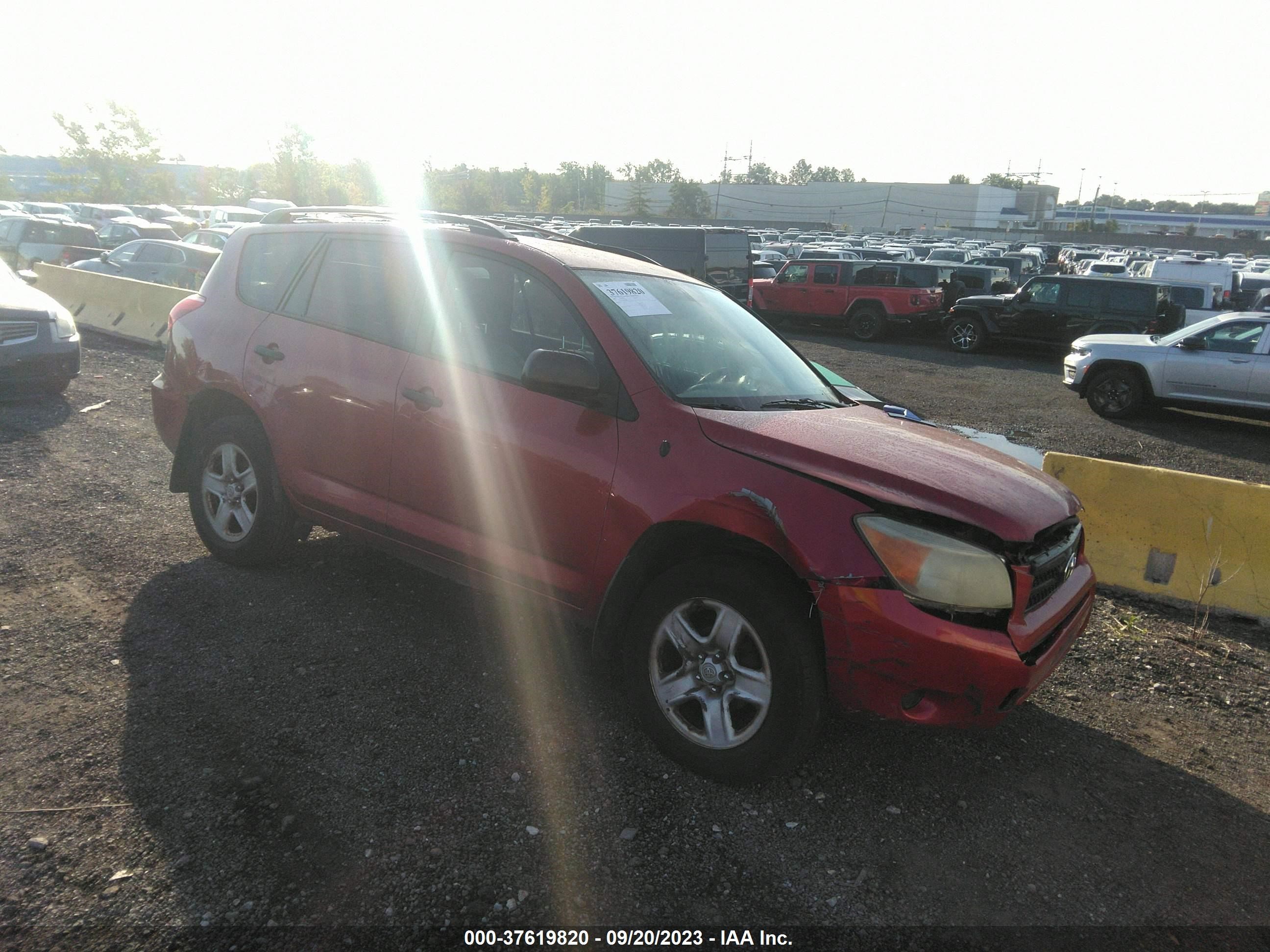 TOYOTA RAV 4 2007 jtmbd33v376052848