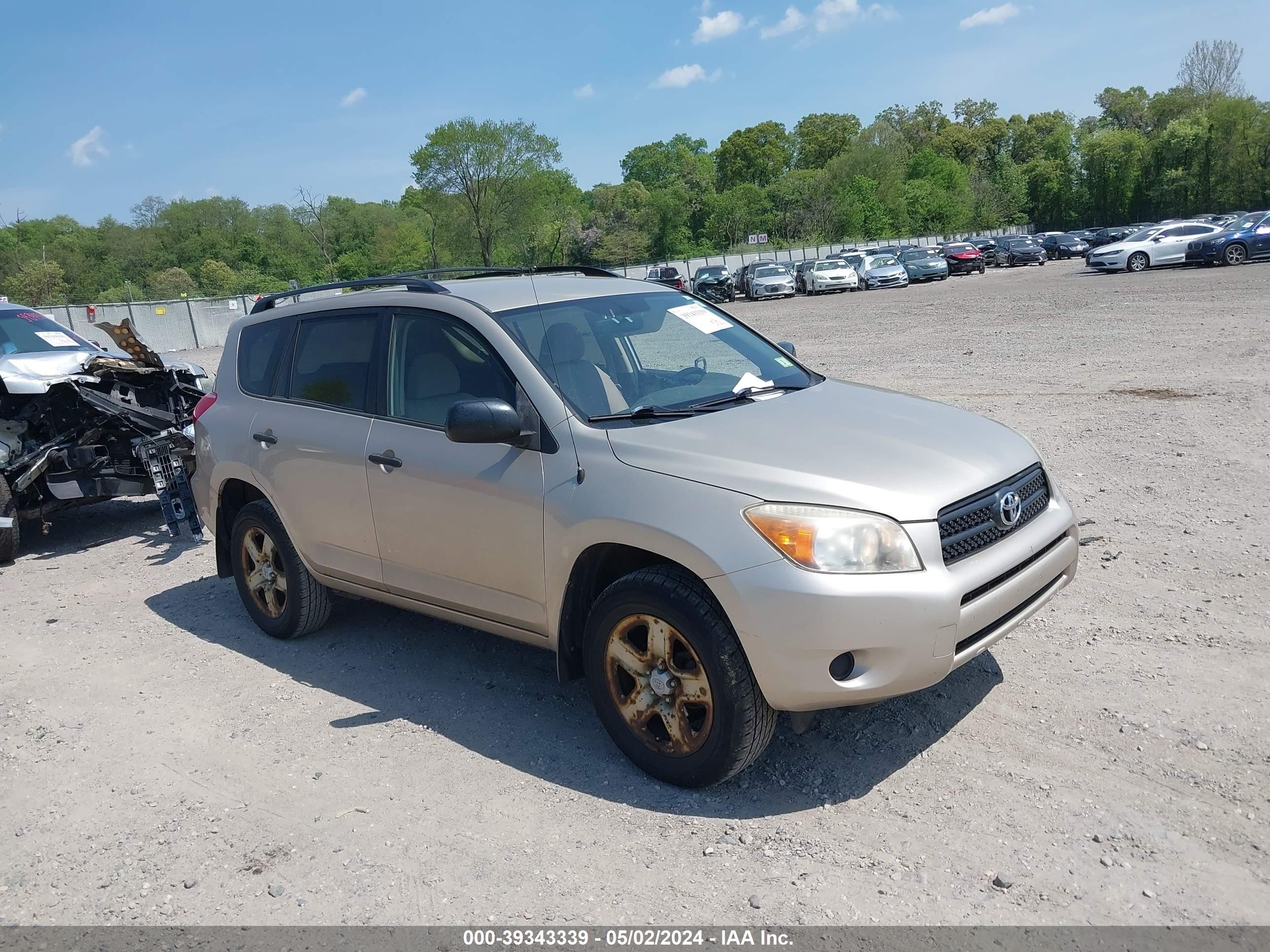 TOYOTA RAV 4 2007 jtmbd33v475122802