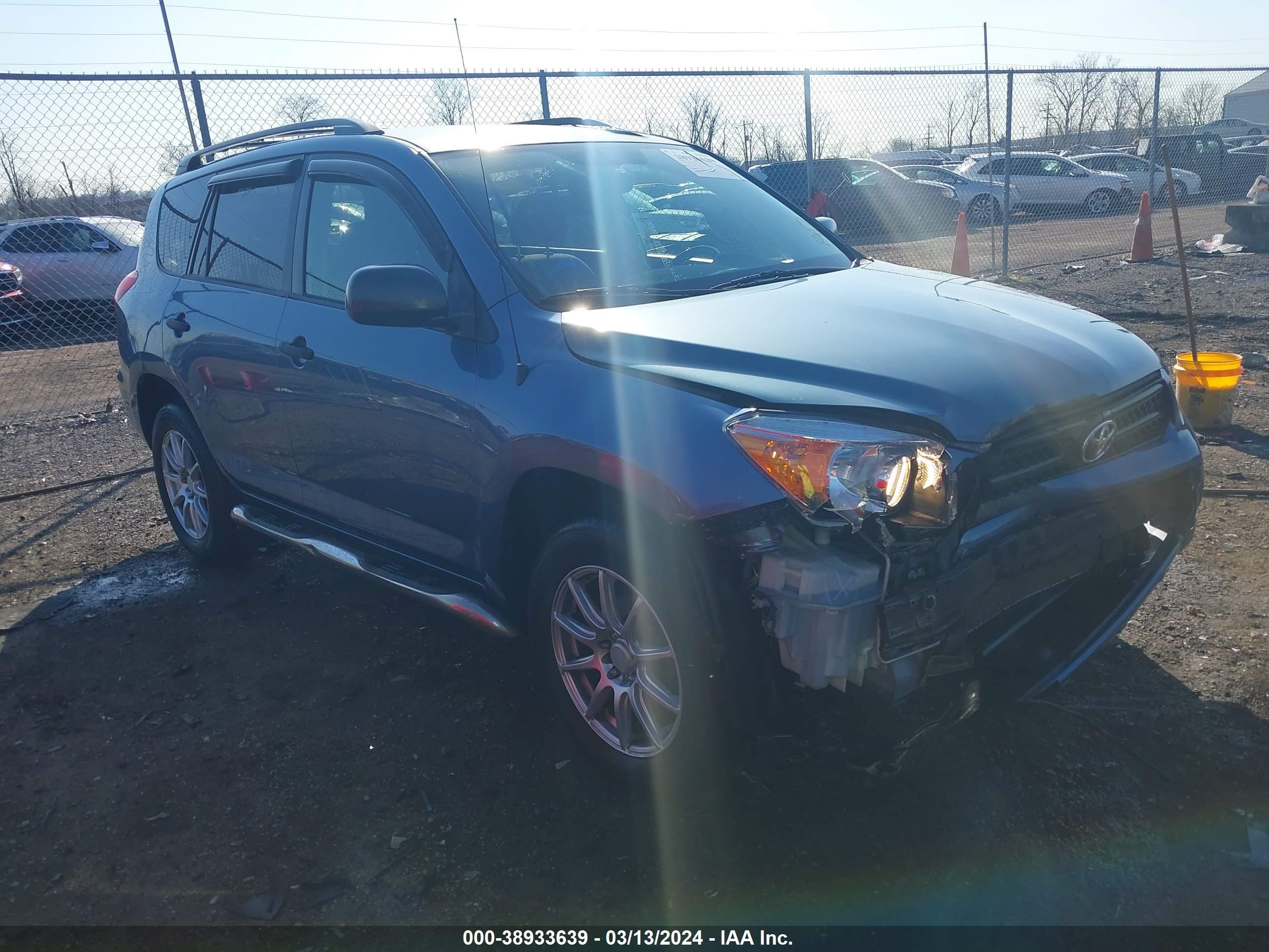 TOYOTA RAV 4 2007 jtmbd33v476053944