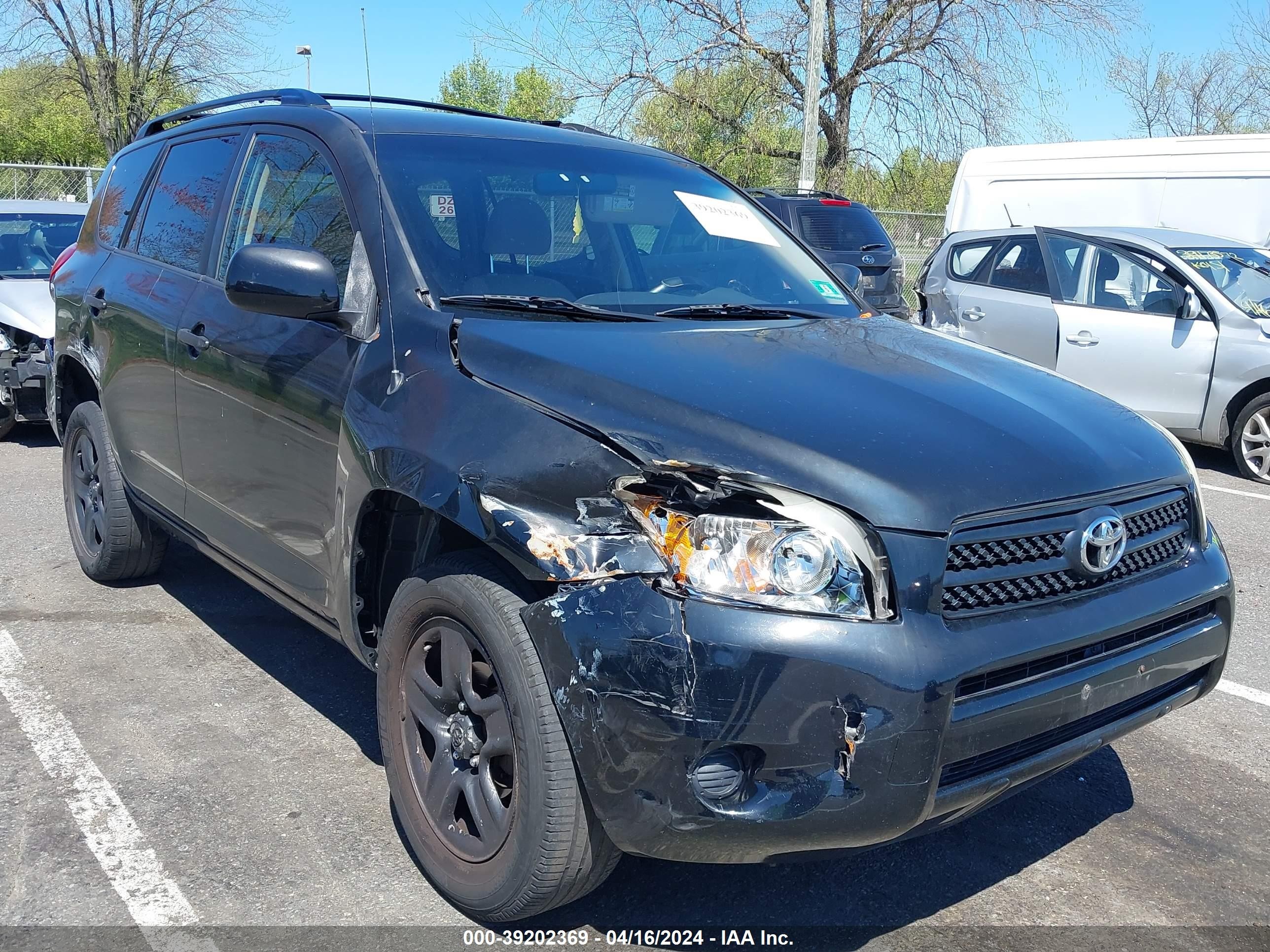 TOYOTA RAV 4 2007 jtmbd33vx76039529