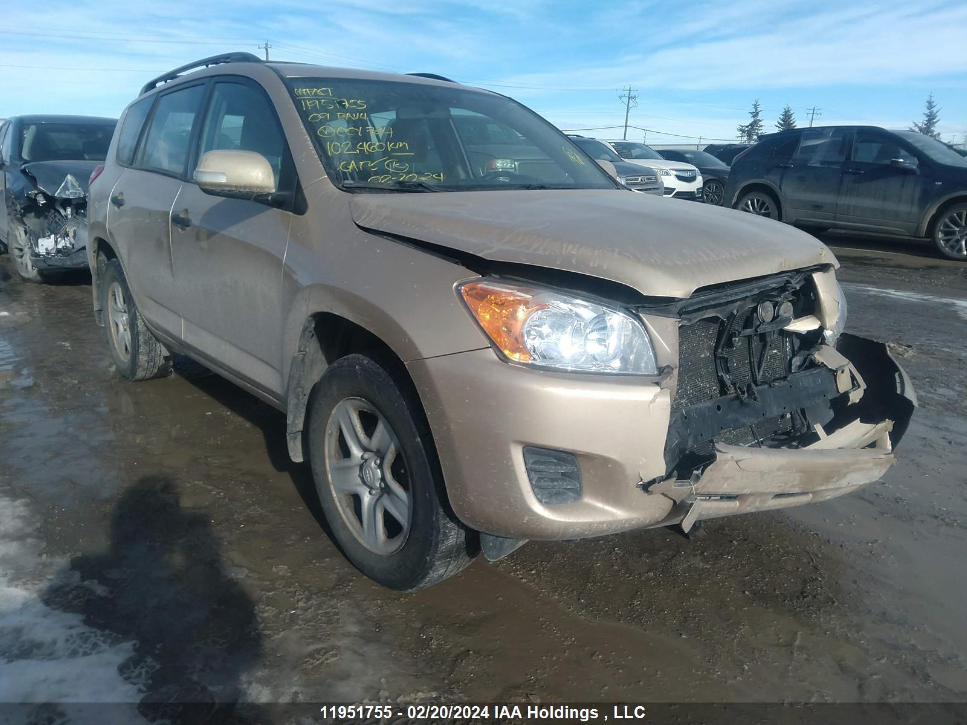 TOYOTA RAV 4 2009 jtmbf33v195001724