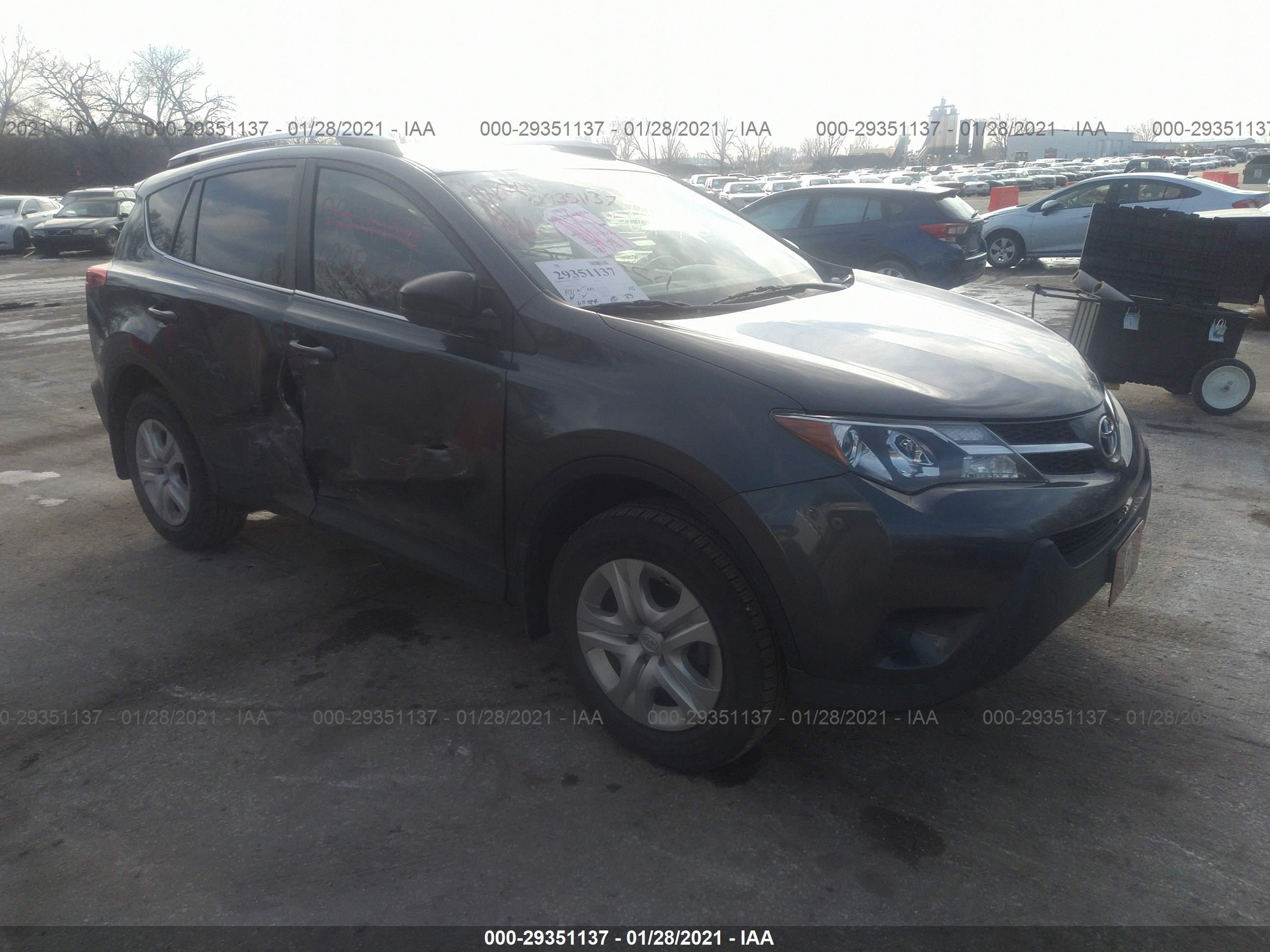 TOYOTA RAV 4 2014 jtmbfrev4ed049928