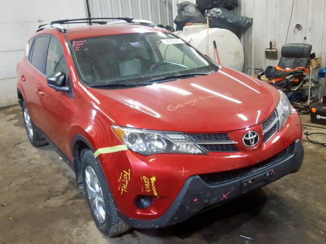 TOYOTA RAV4 LE 2015 jtmbfrev5fd110379