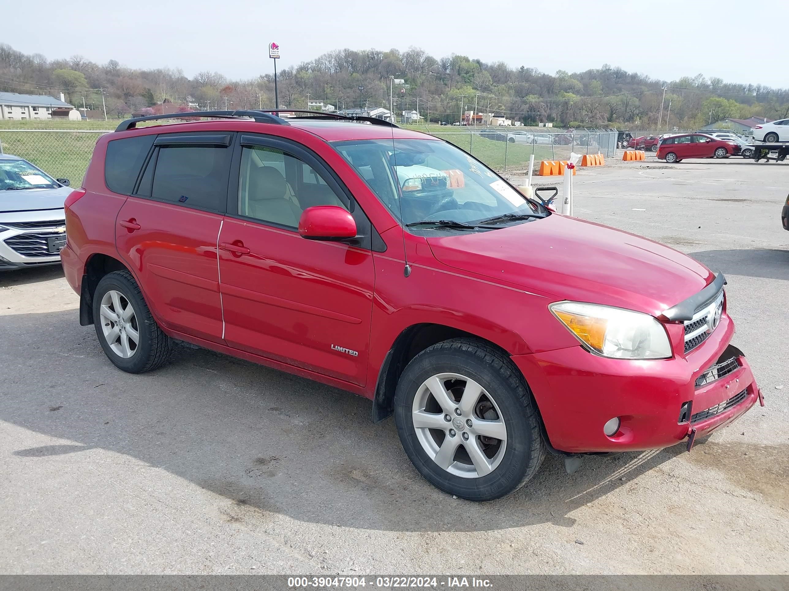 TOYOTA RAV 4 2008 jtmbk31v085066447