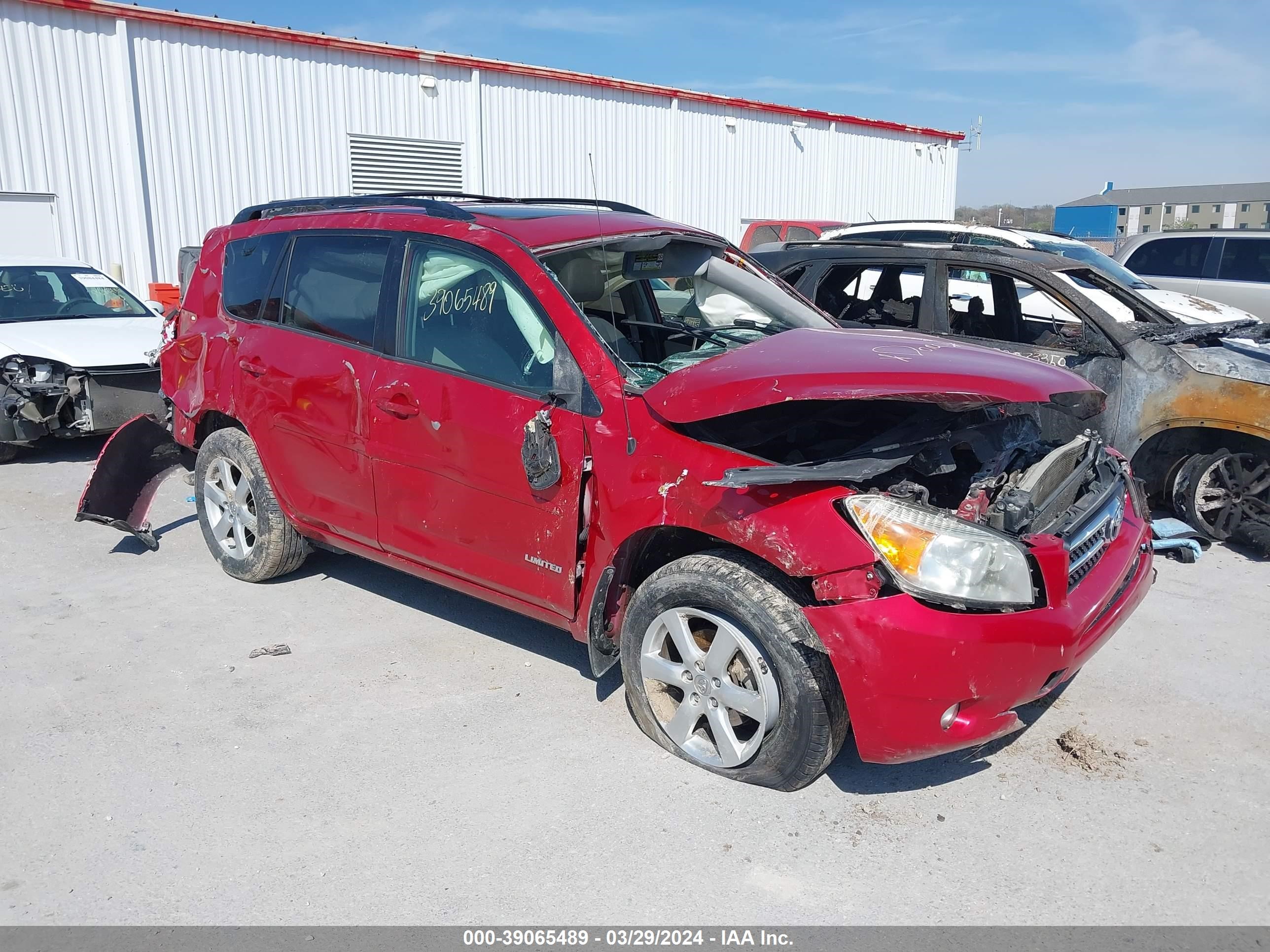 TOYOTA RAV 4 2008 jtmbk31v185066974