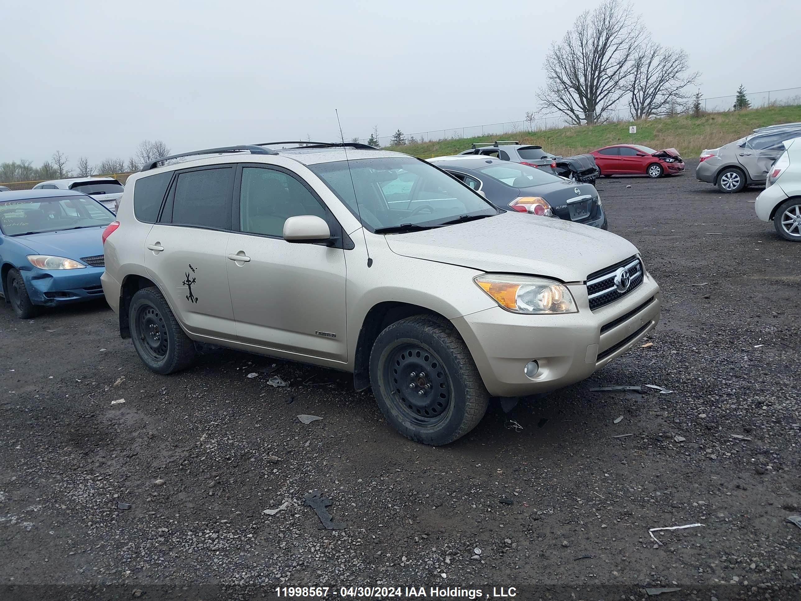 TOYOTA RAV 4 2008 jtmbk31v186049571