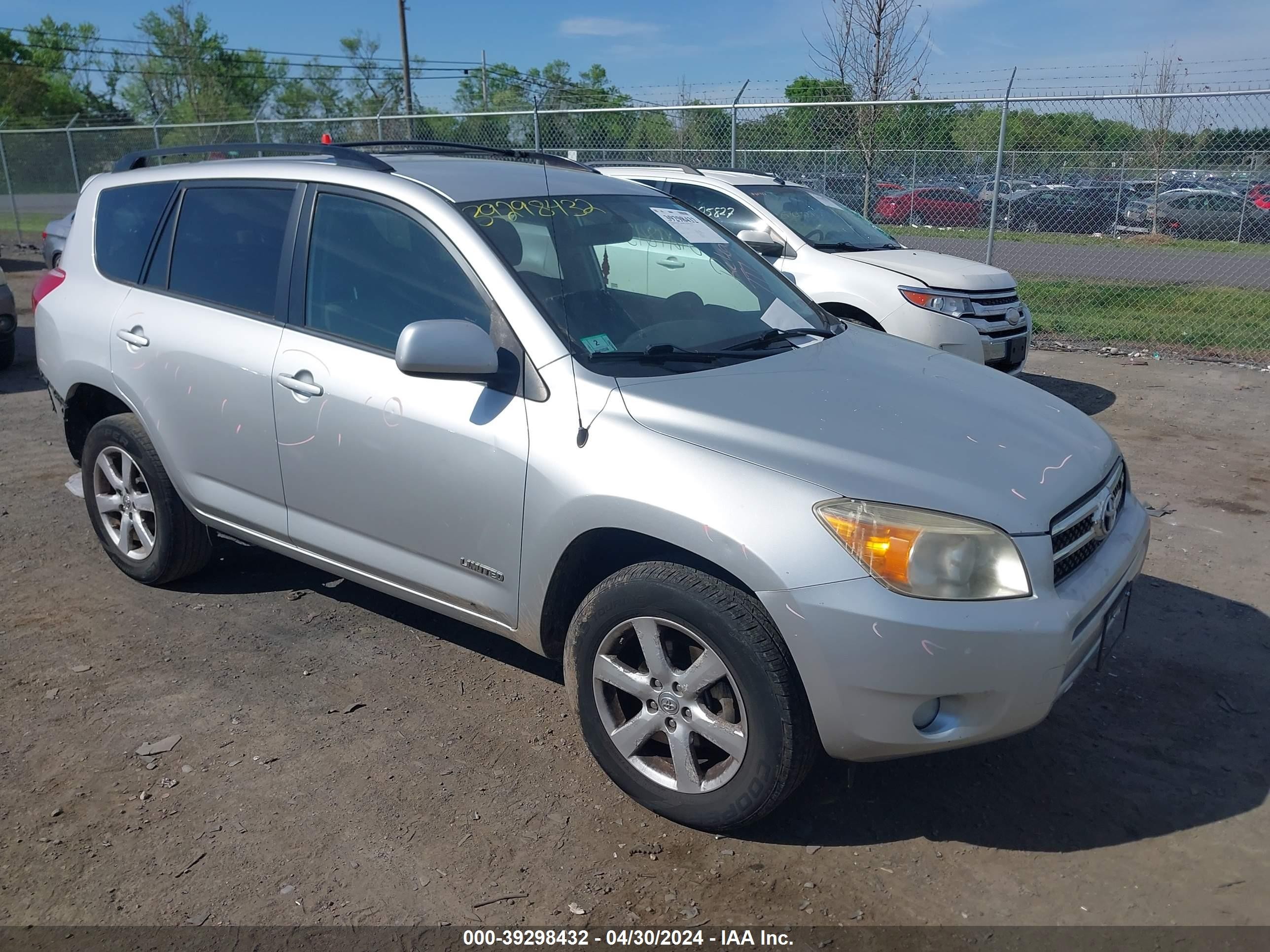 TOYOTA RAV 4 2007 jtmbk31v276023799