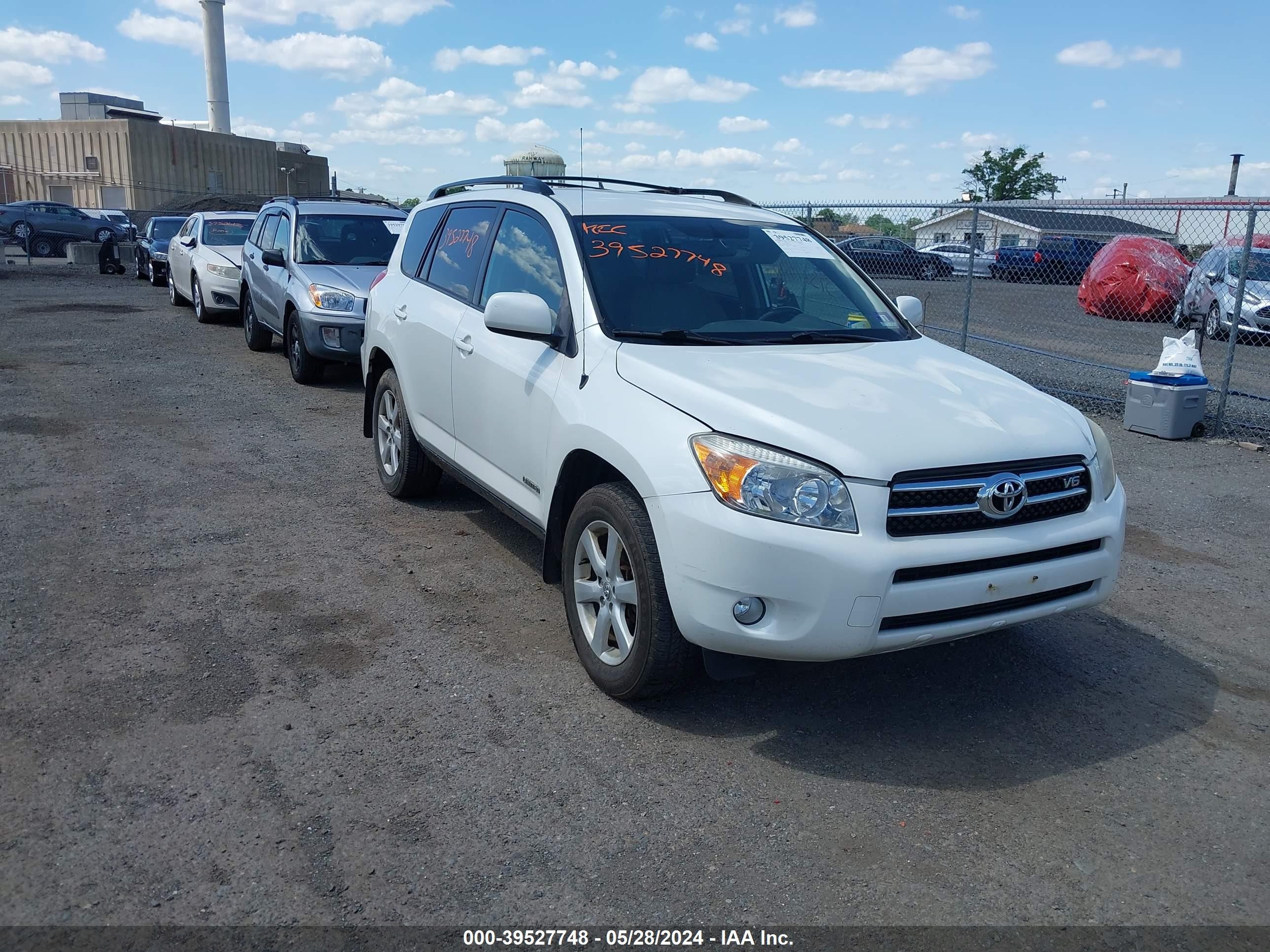 TOYOTA RAV 4 2007 jtmbk31v675013038