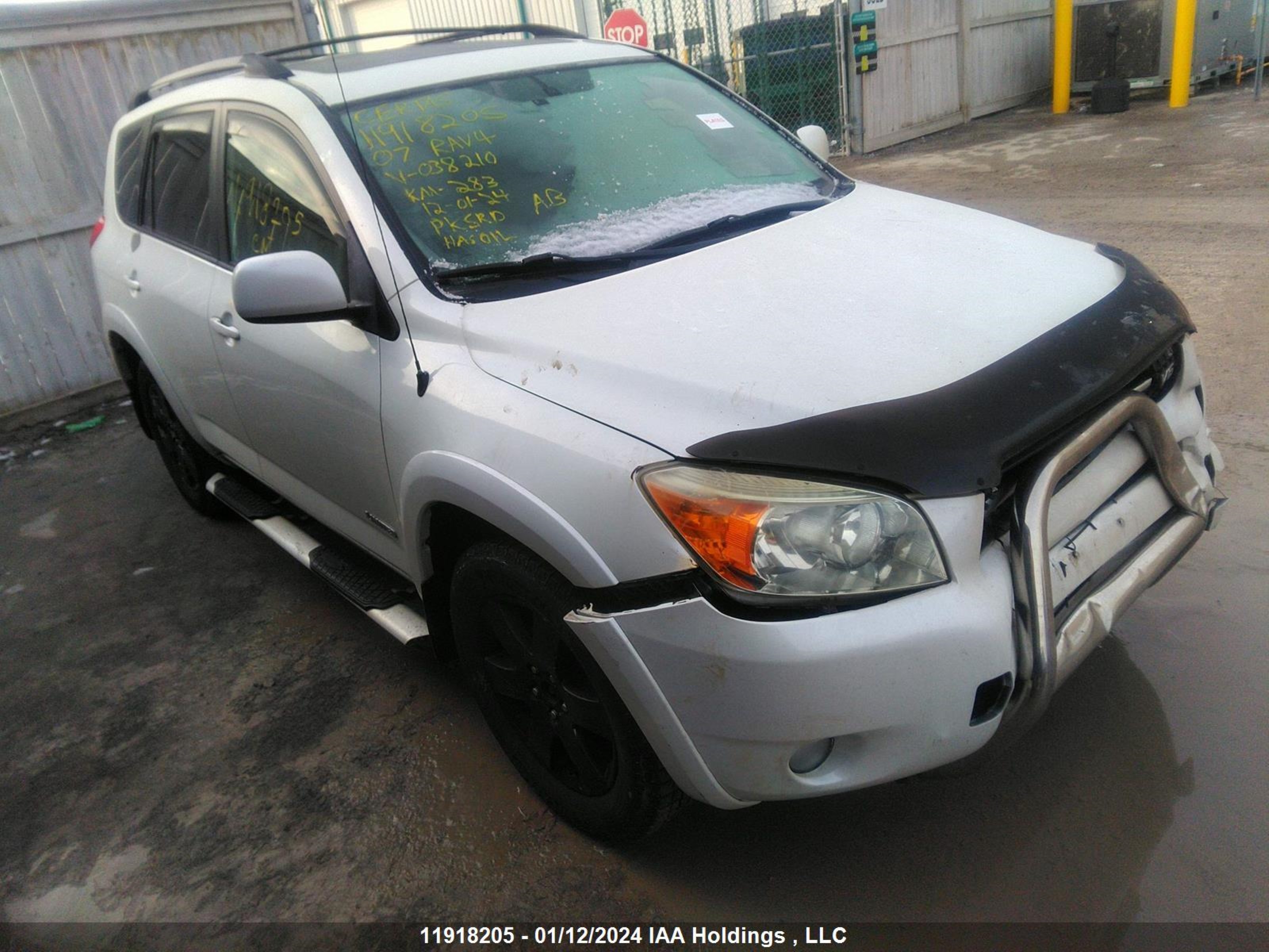 TOYOTA RAV 4 2007 jtmbk31v775038210