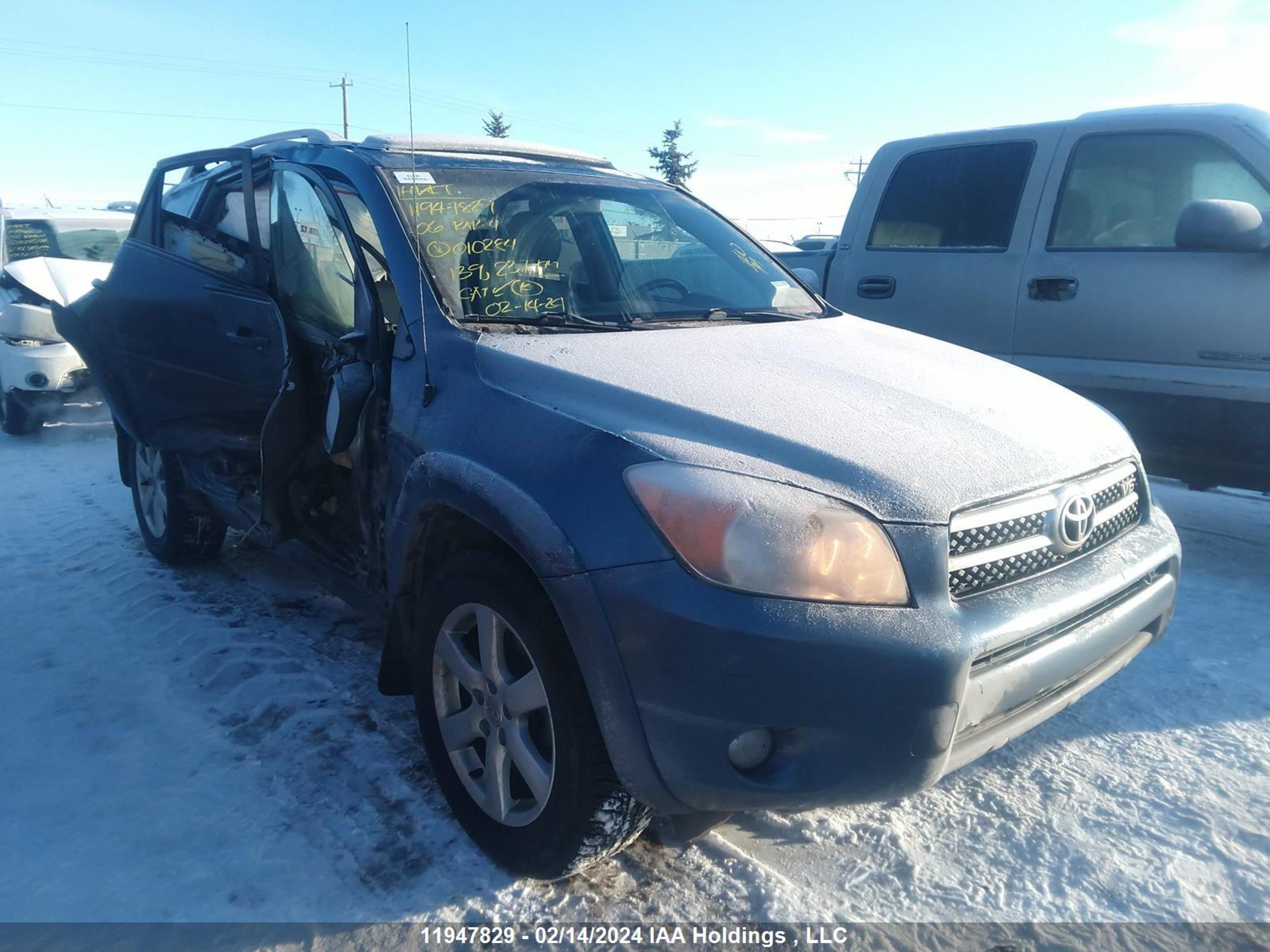 TOYOTA RAV 4 2006 jtmbk31v865010284