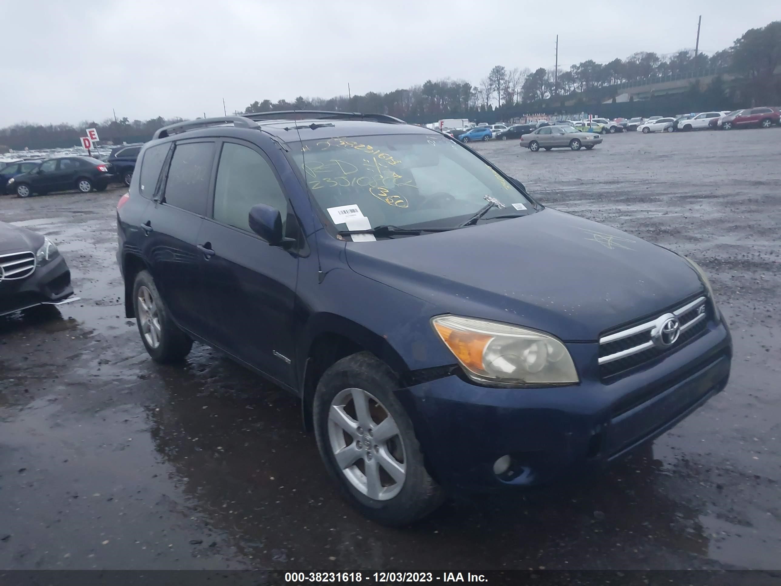 TOYOTA RAV 4 2007 jtmbk31v876023029