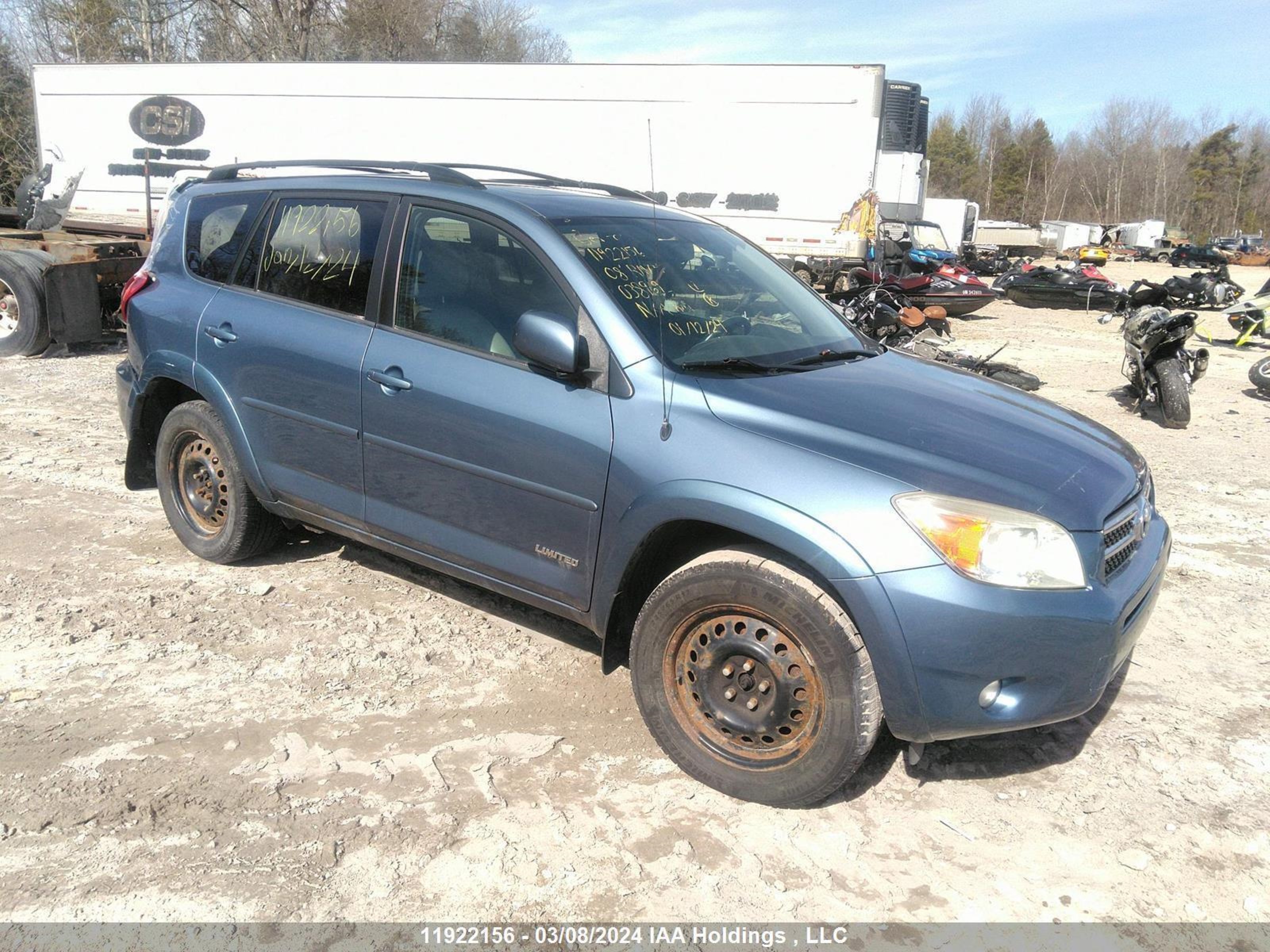 TOYOTA RAV 4 2008 jtmbk31v886038969