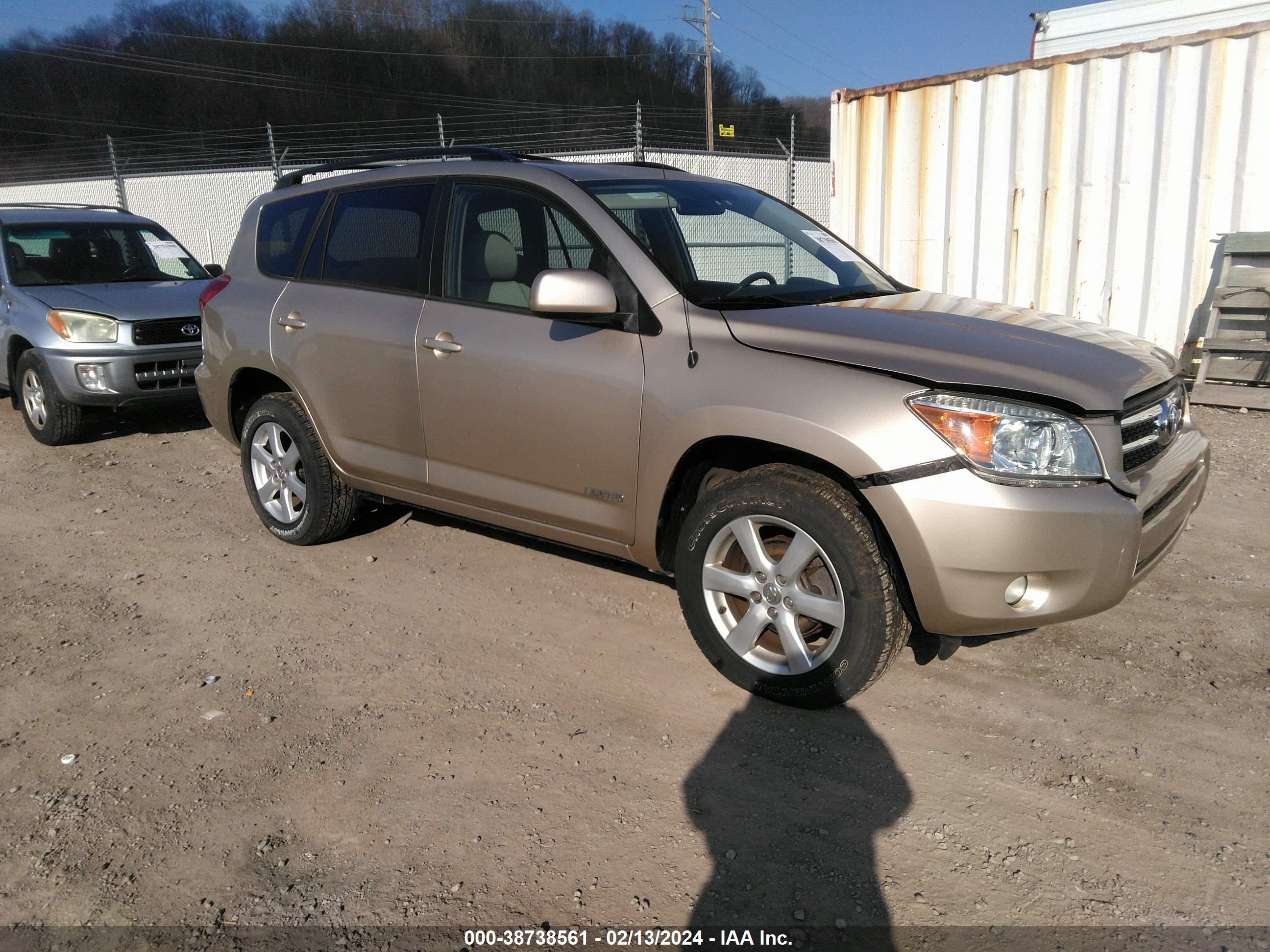 TOYOTA RAV 4 2008 jtmbk31v986029374