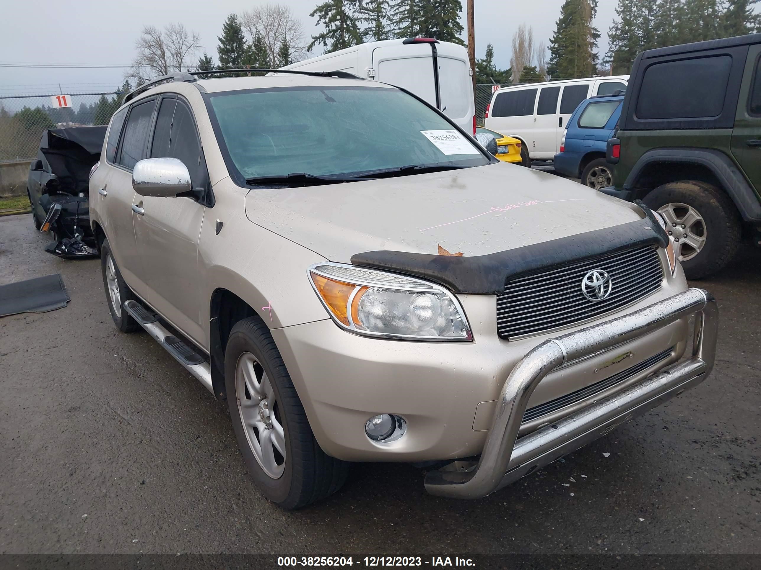 TOYOTA RAV 4 2008 jtmbk33v486042160