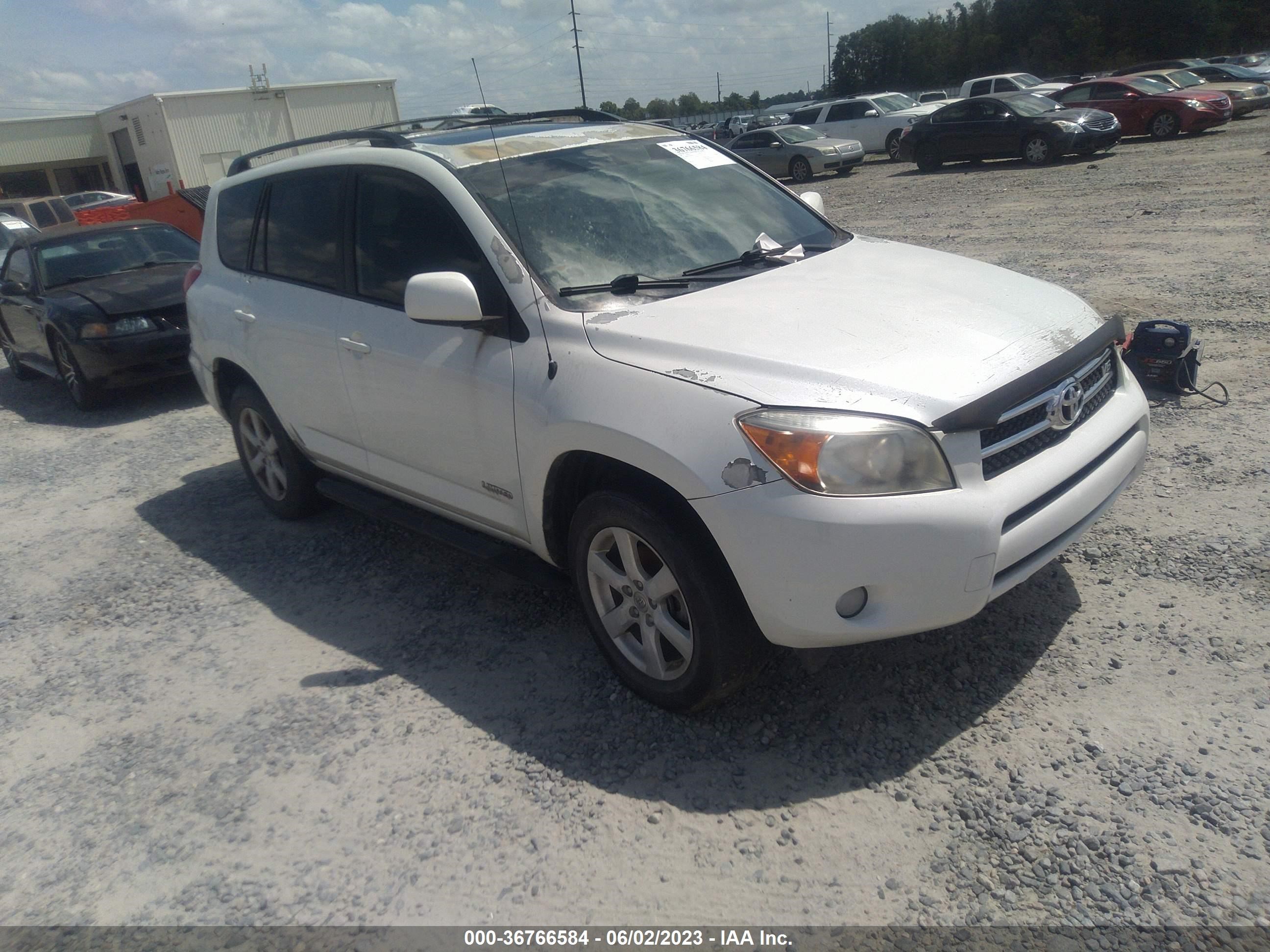 TOYOTA RAV 4 2007 jtmbk34v075040652