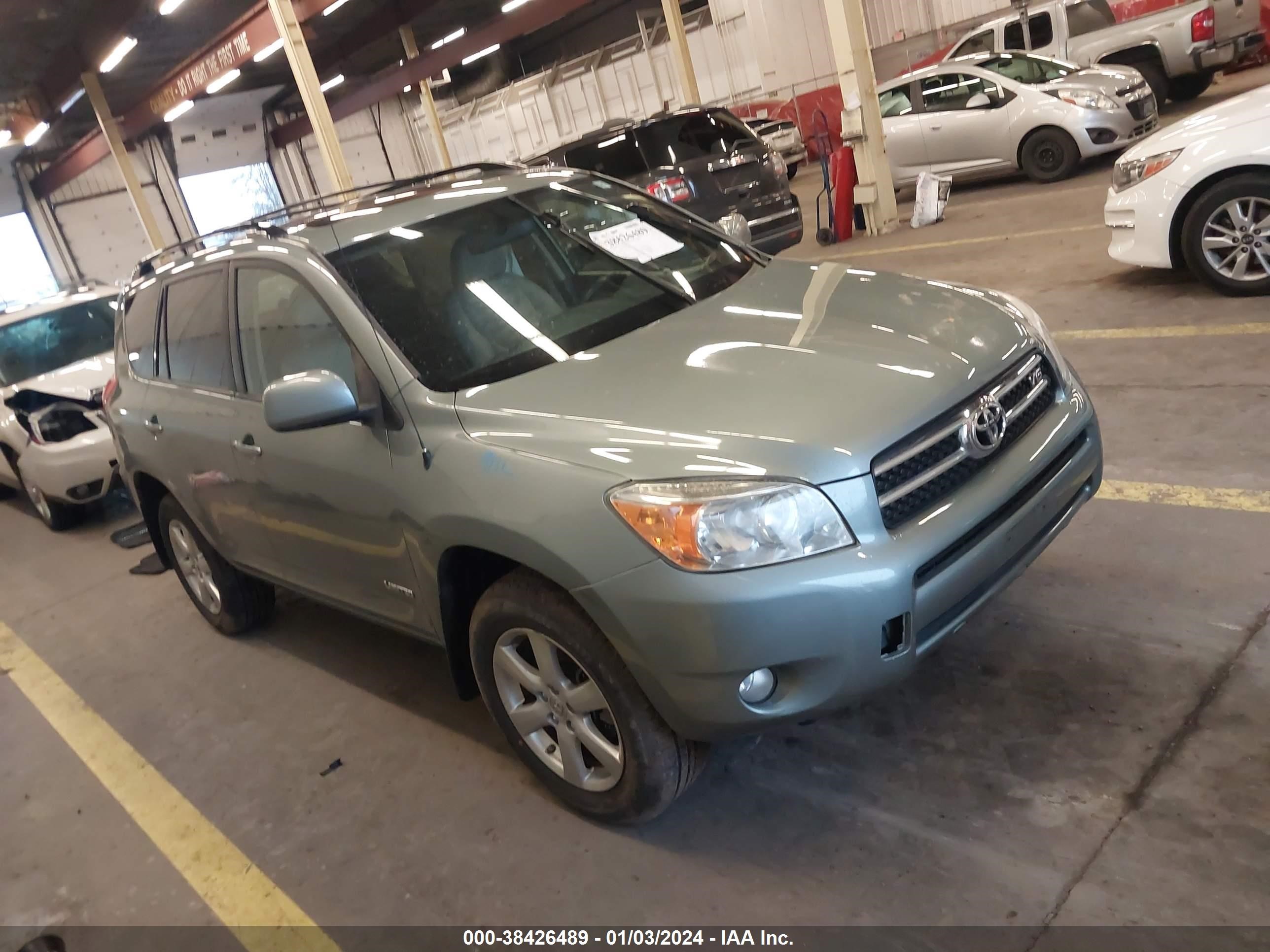 TOYOTA RAV 4 2007 jtmbk34v775017319