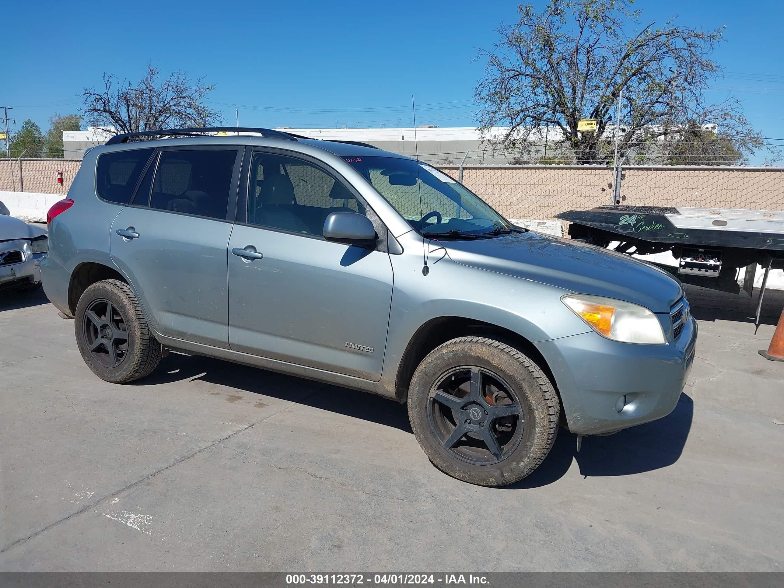 TOYOTA RAV 4 2007 jtmbk34v775027607