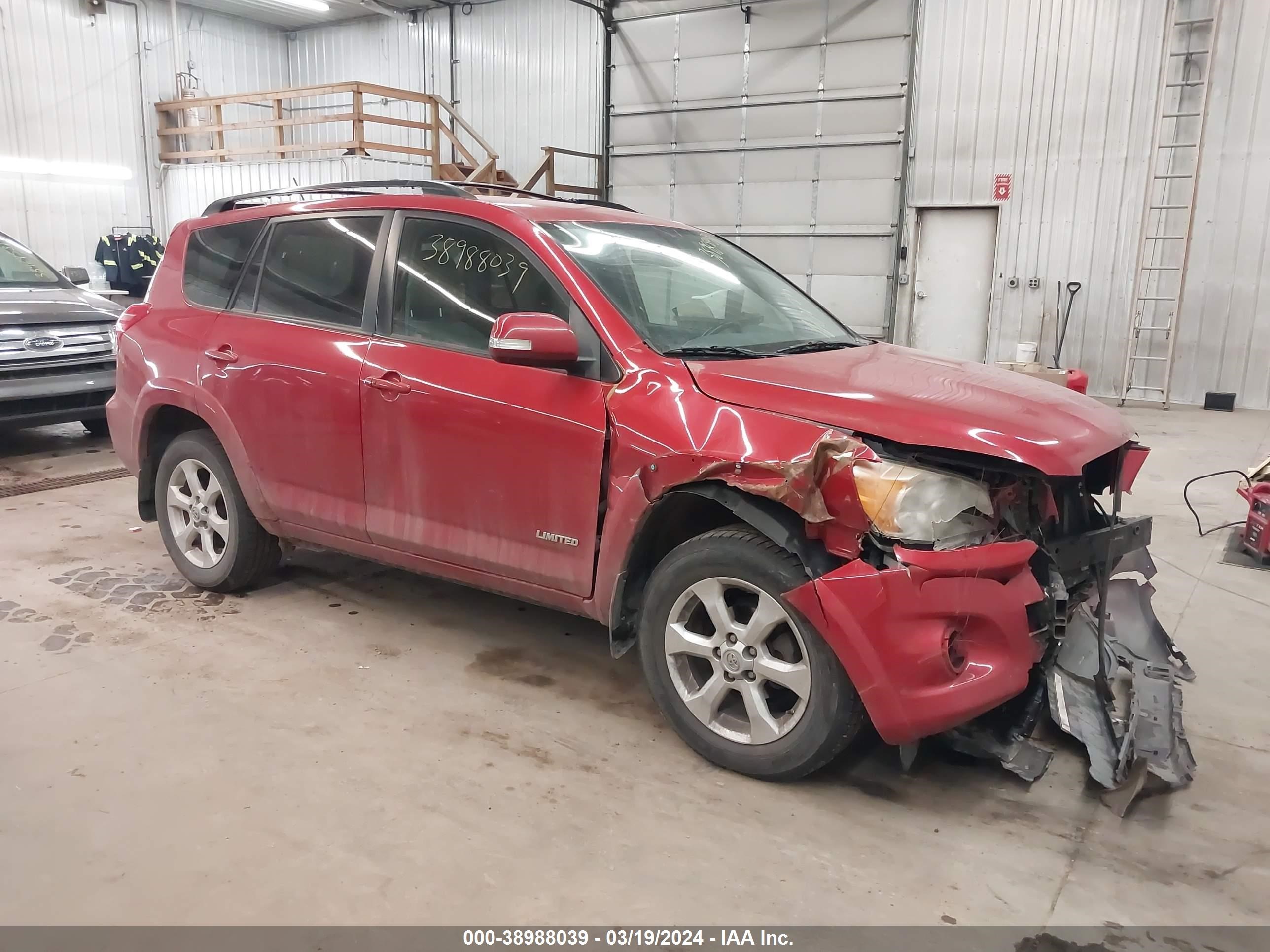 TOYOTA RAV 4 2010 jtmdf4dv8a5024709