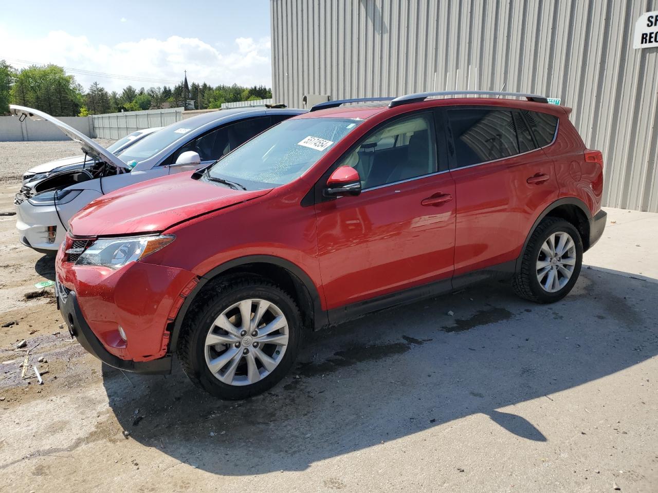 TOYOTA RAV 4 2014 jtmdfrev4ed054507