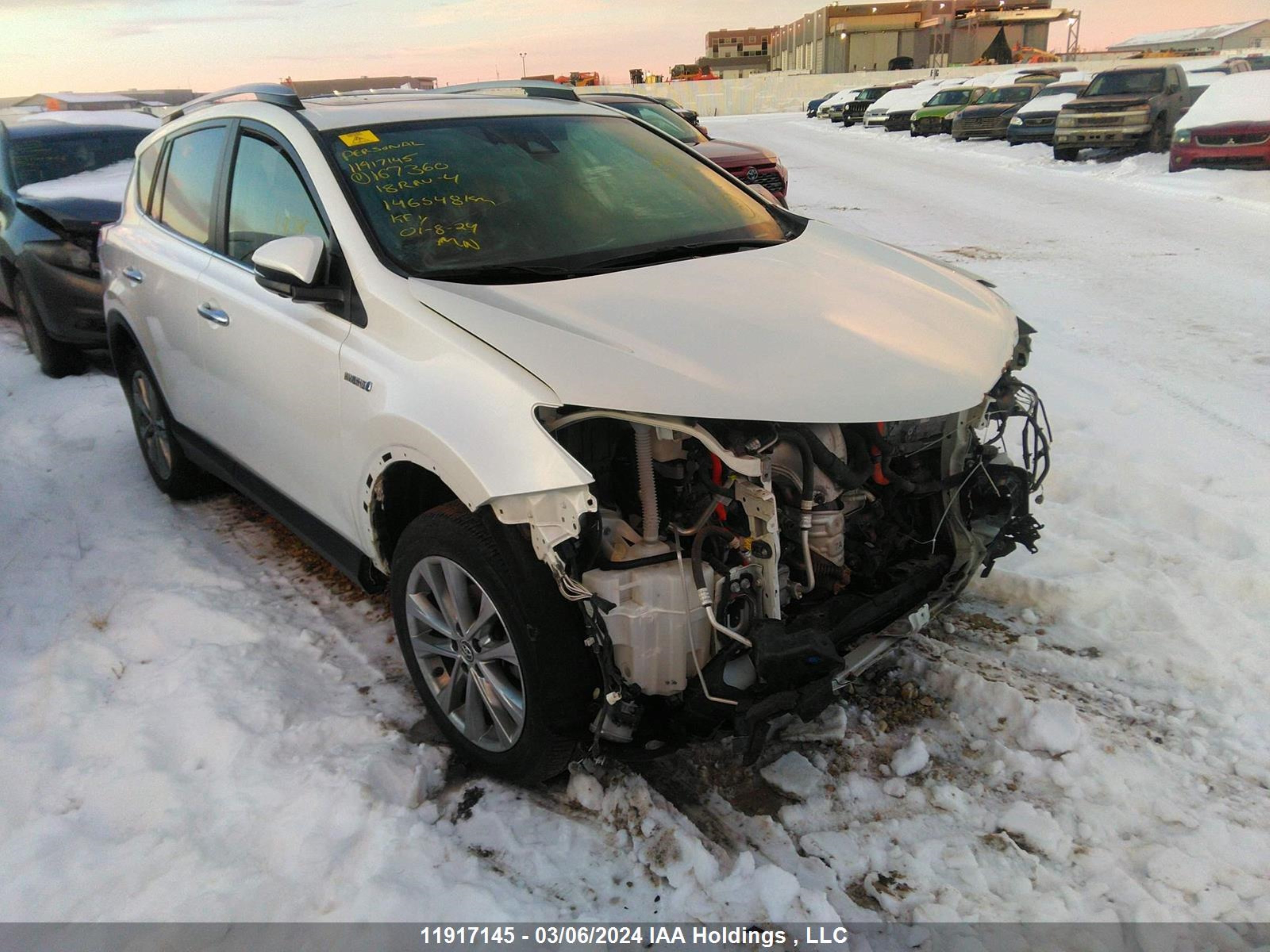 TOYOTA RAV 4 2018 jtmdjrev5jd167360