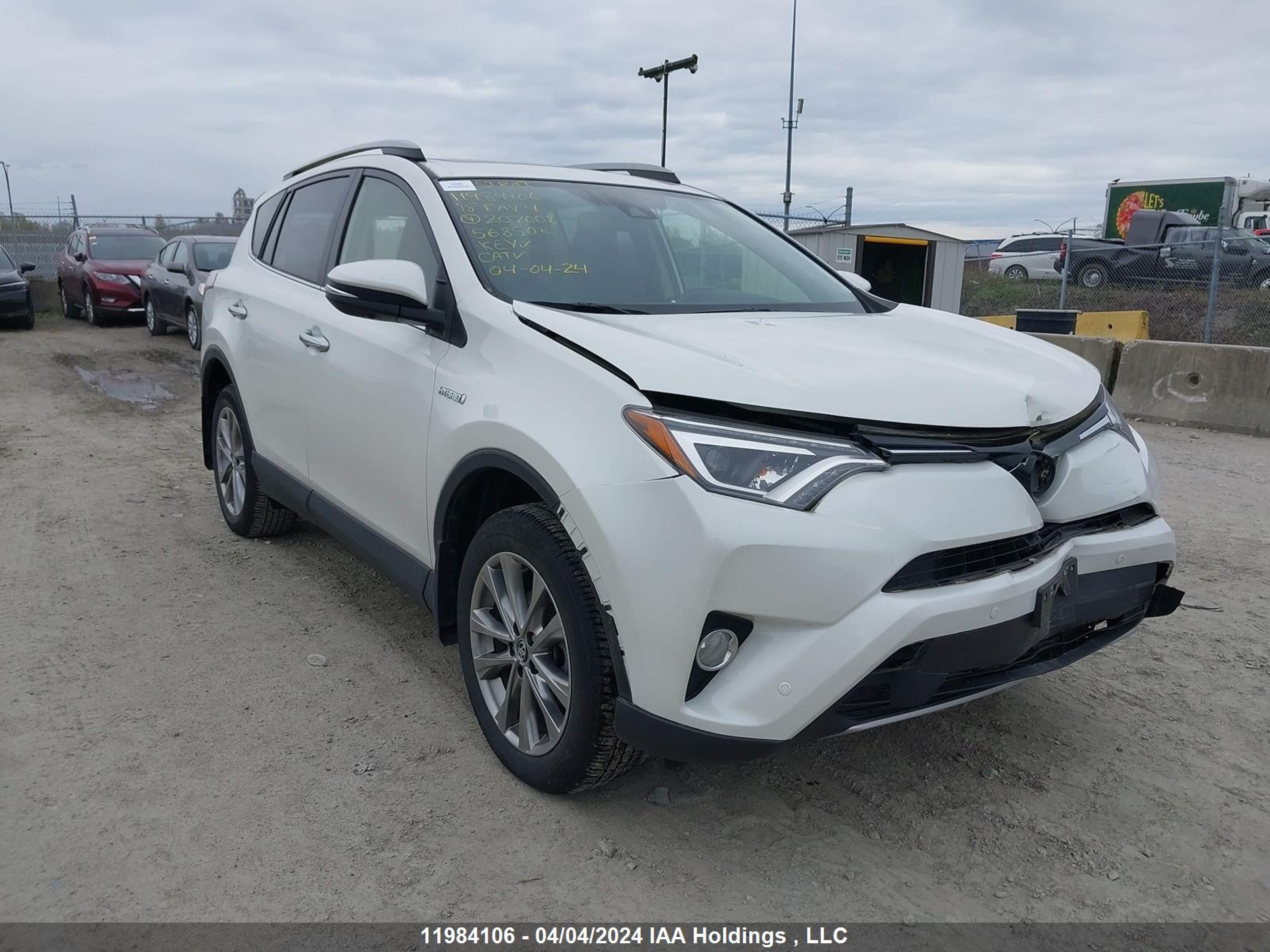 TOYOTA RAV 4 2018 jtmdjrev6jd207008