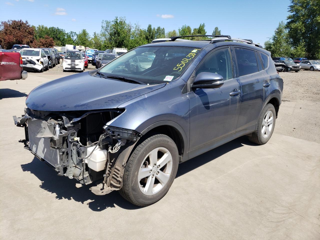 TOYOTA RAV 4 2014 jtmrfrev5ed078479