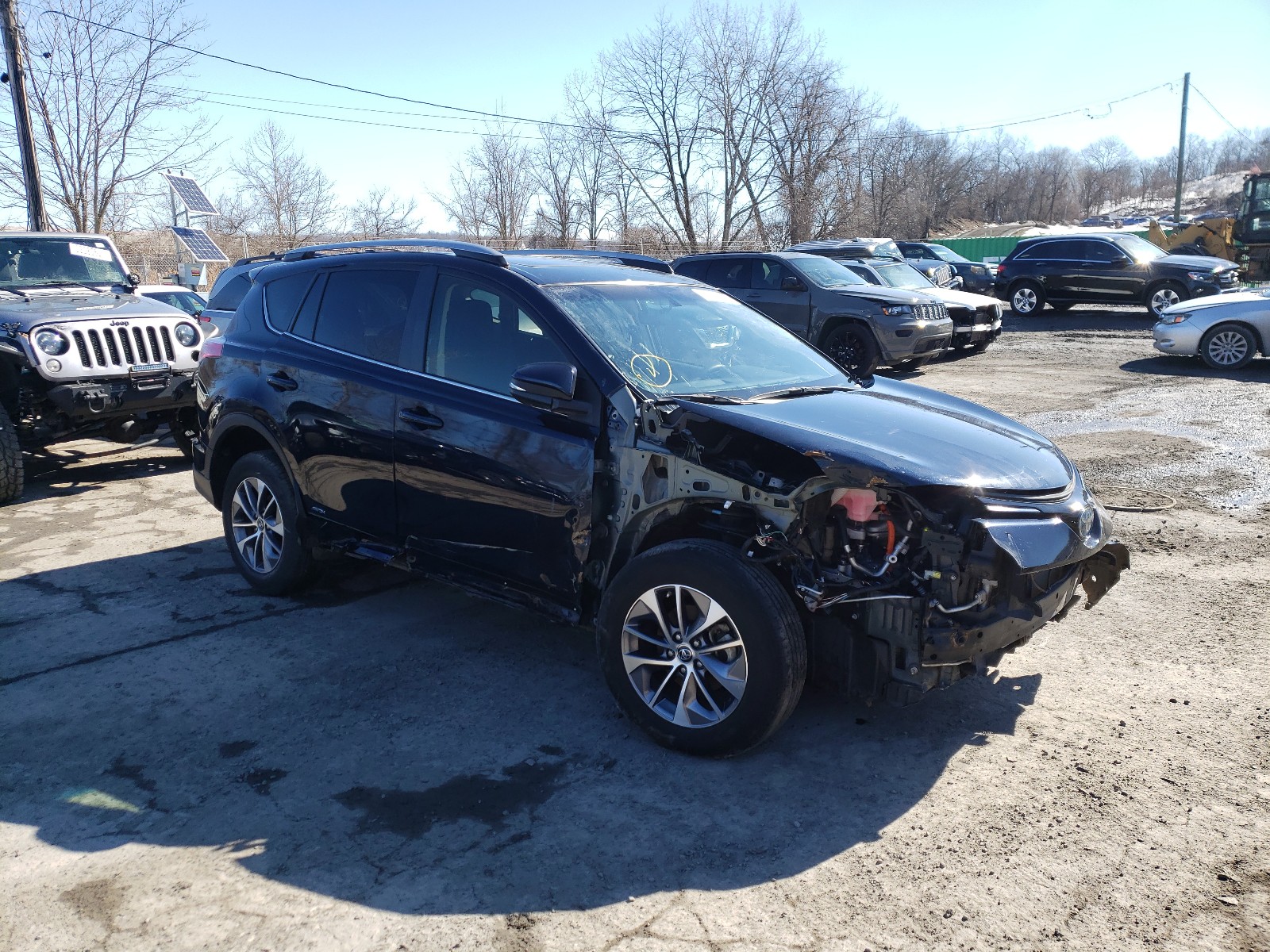 TOYOTA RAV4 HV LE 2018 jtmrjrev6jd224283