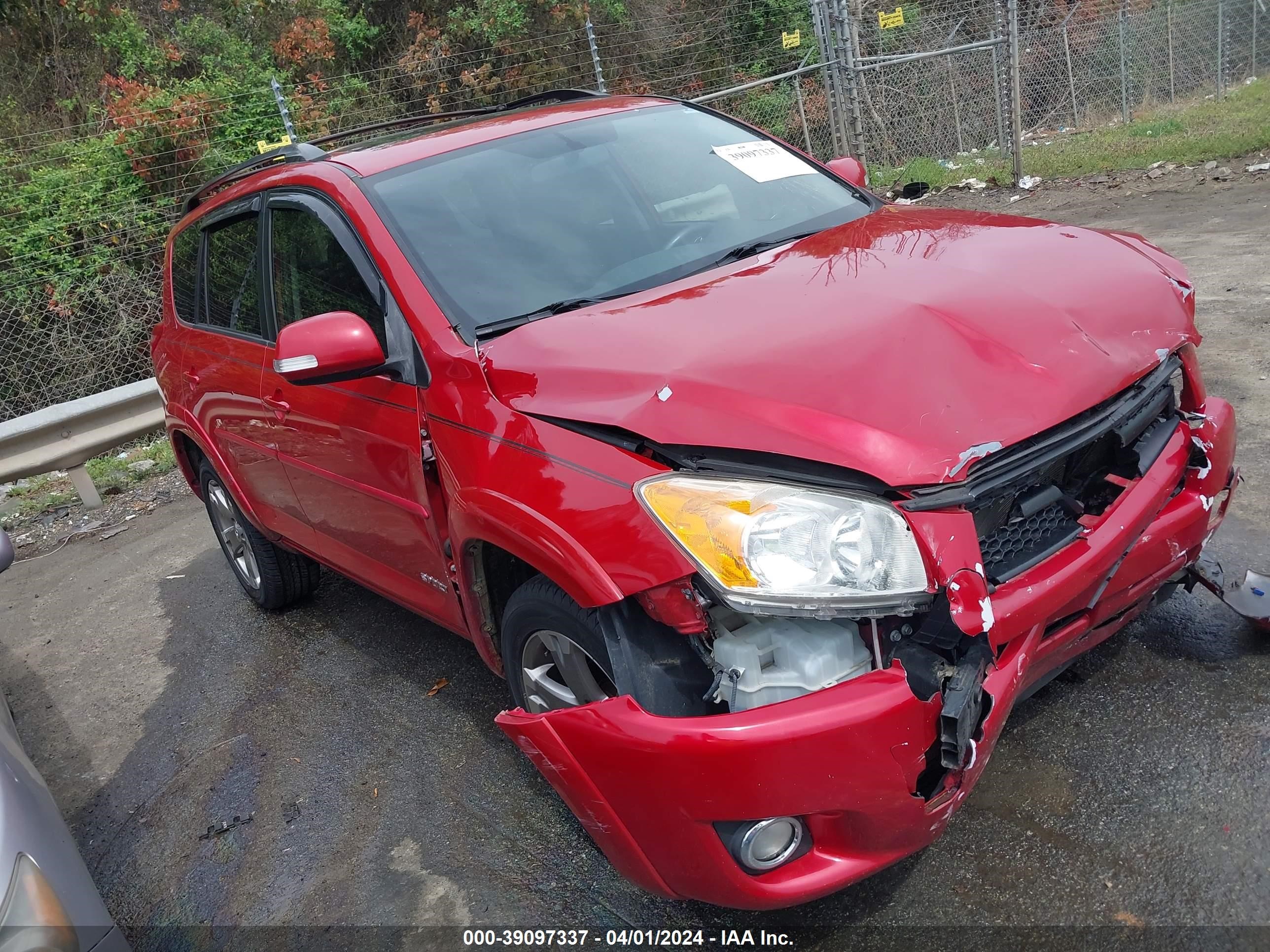 TOYOTA RAV 4 2012 jtmwf4dv4c5046881