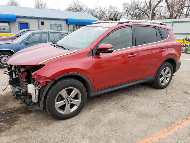 TOYOTA RAV4 XLE 2015 jtmwfrev5fj058190