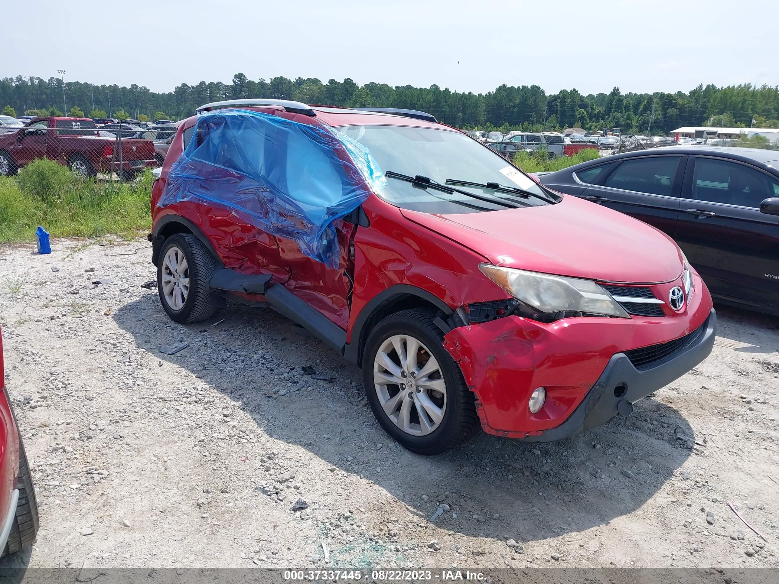 TOYOTA RAV 4 2014 jtmyfrev8ed028400