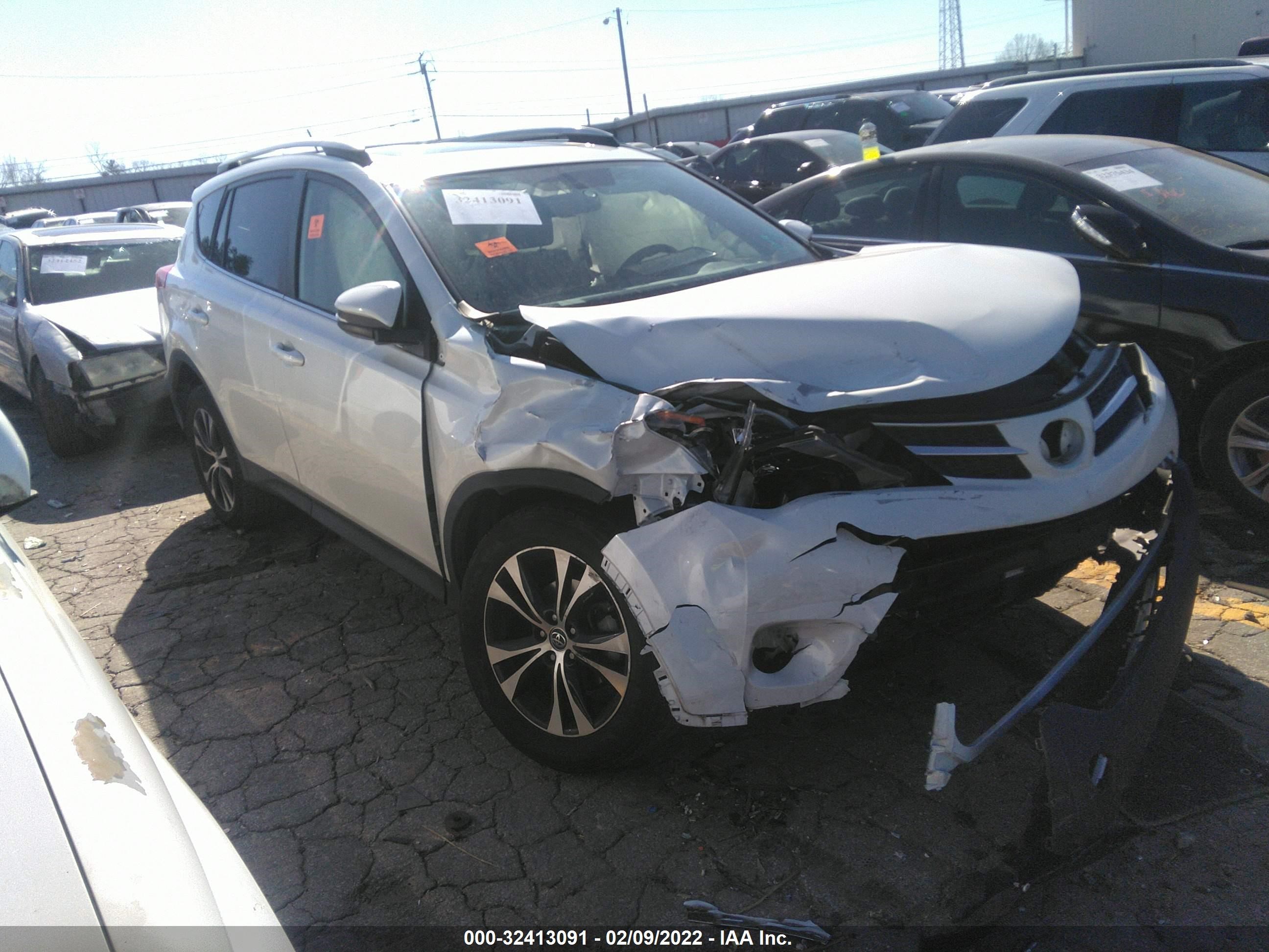 TOYOTA RAV 4 2015 jtmyfrevxfj031236