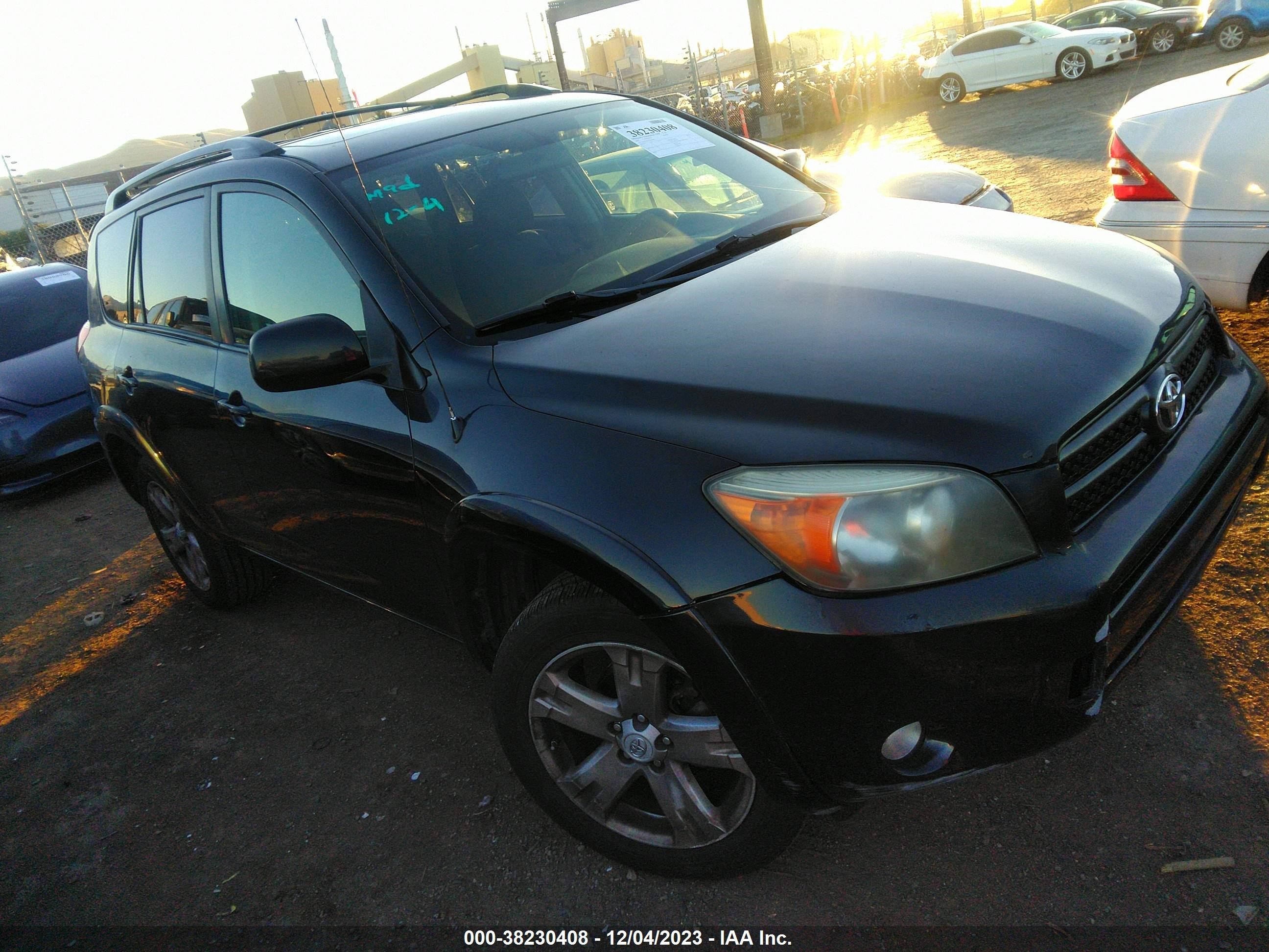 TOYOTA RAV 4 2007 jtmzd32v376026900