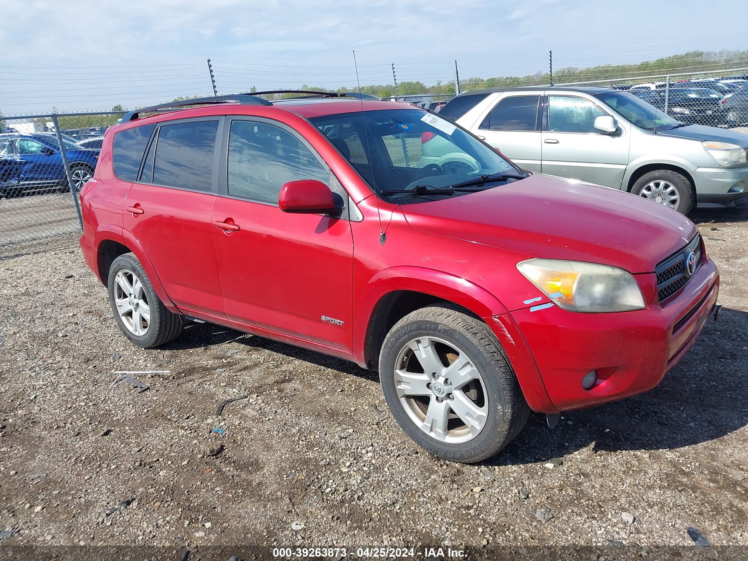 TOYOTA RAV 4 2007 jtmzd32v576052978