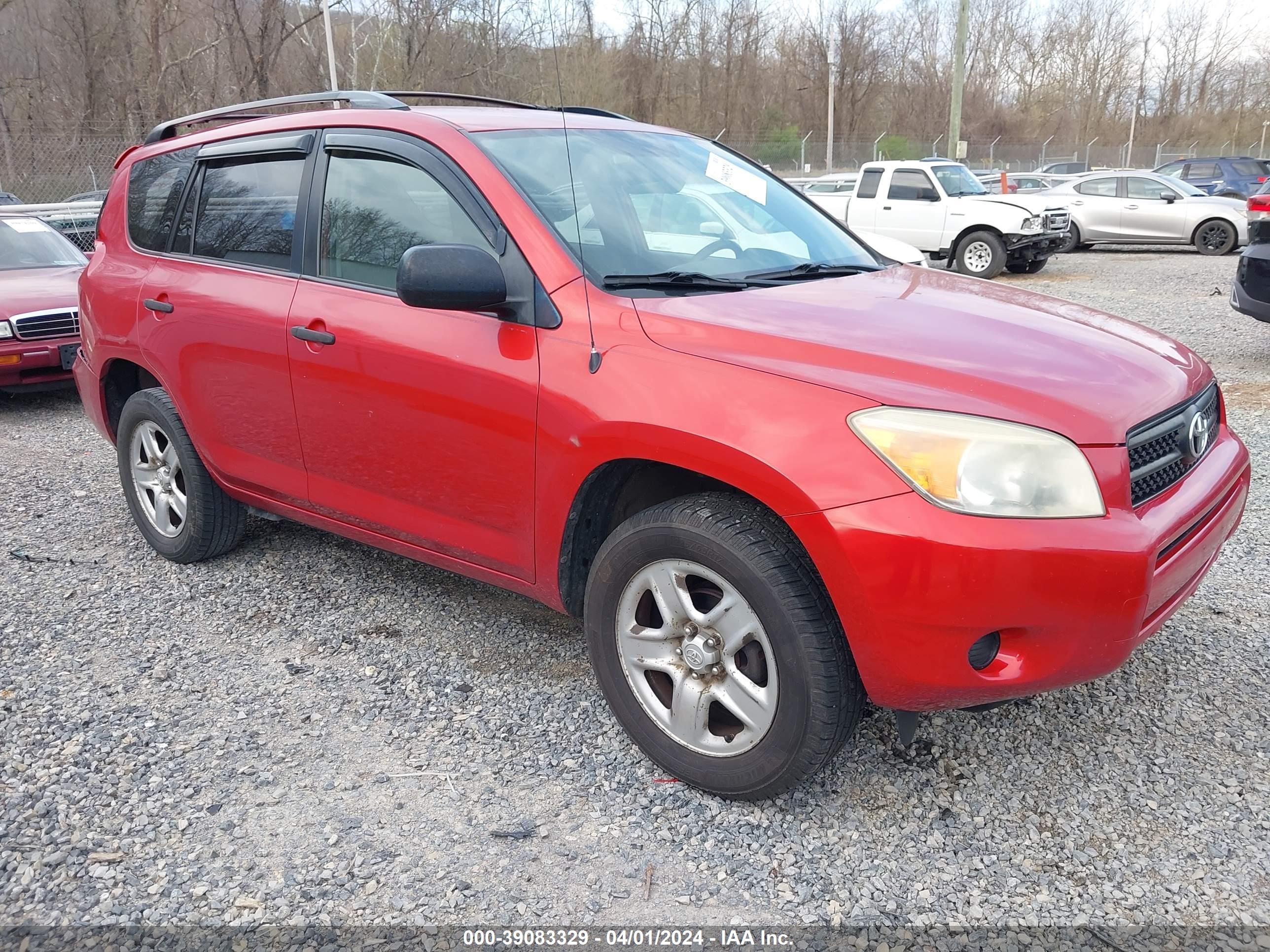 TOYOTA RAV 4 2007 jtmzd33v076023144