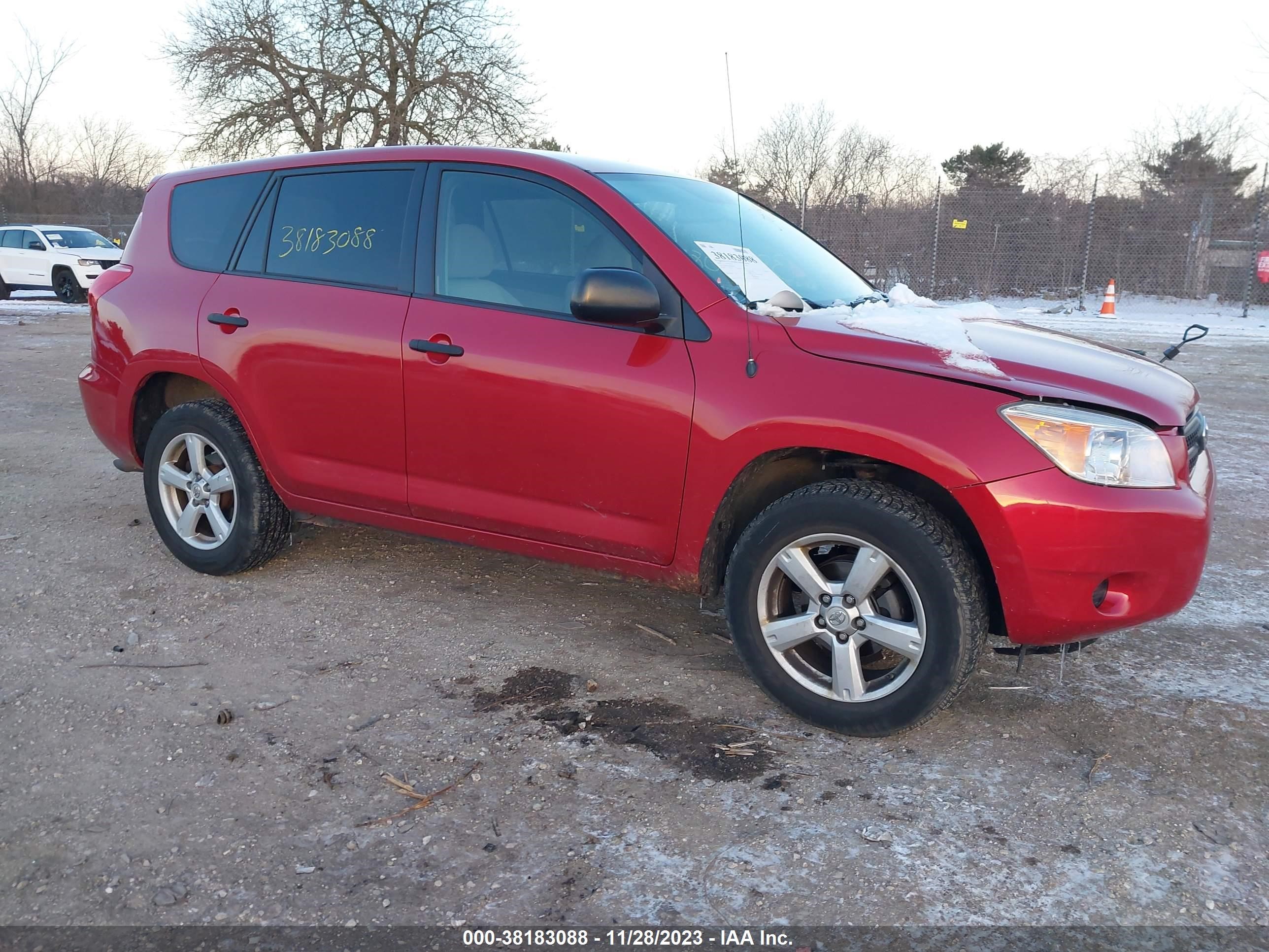 TOYOTA RAV 4 2008 jtmzd33v086060602