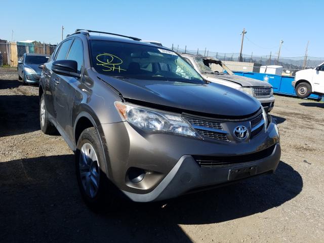 TOYOTA RAV4 LE 2014 jtmzfrev7ed033415