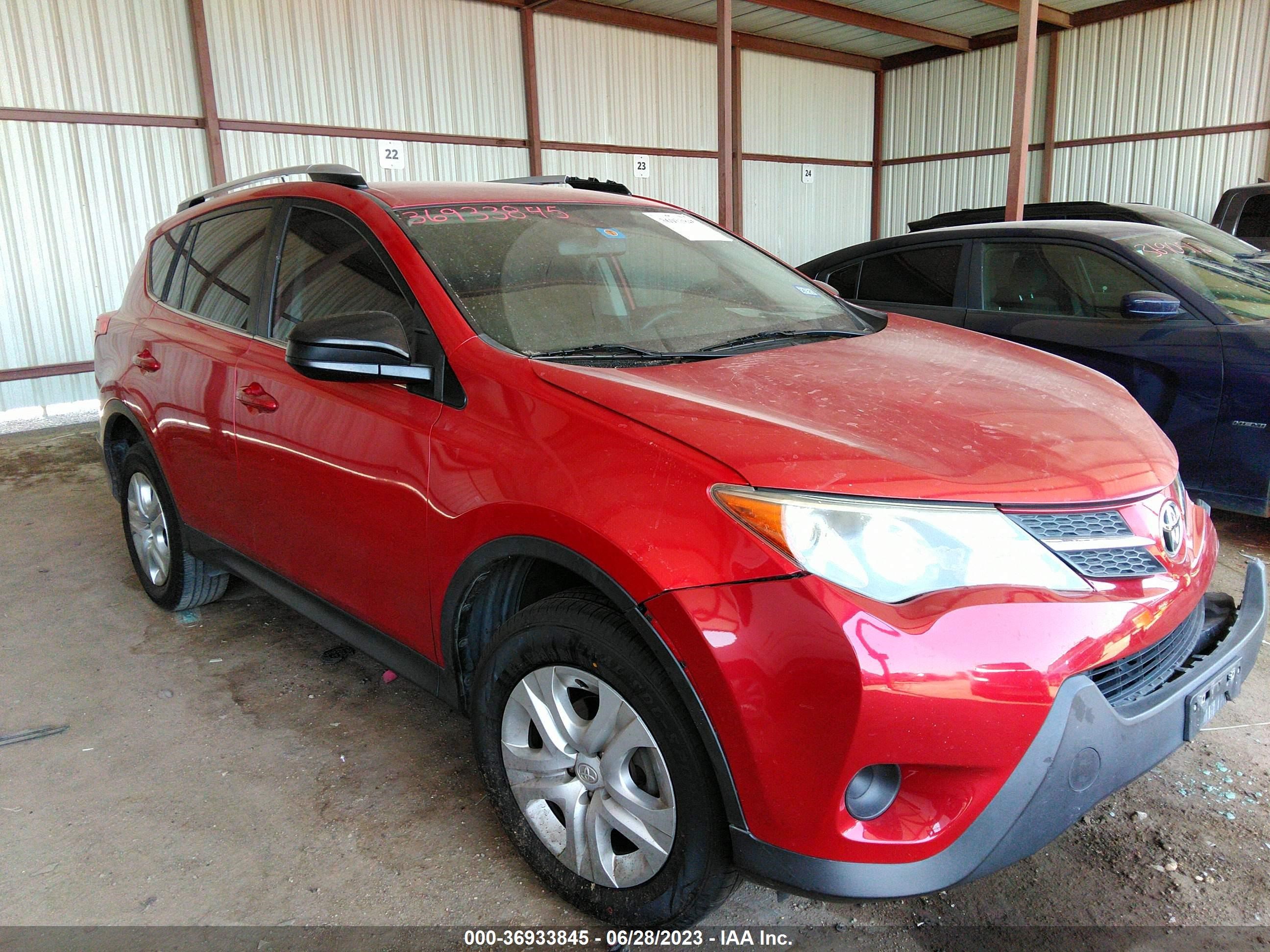 TOYOTA RAV 4 2014 jtmzfrev7ej009732