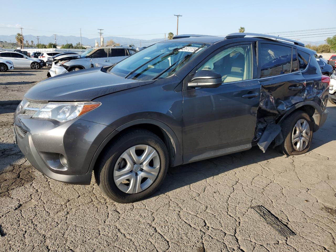 TOYOTA RAV 4 2015 jtmzfrev7fd046764