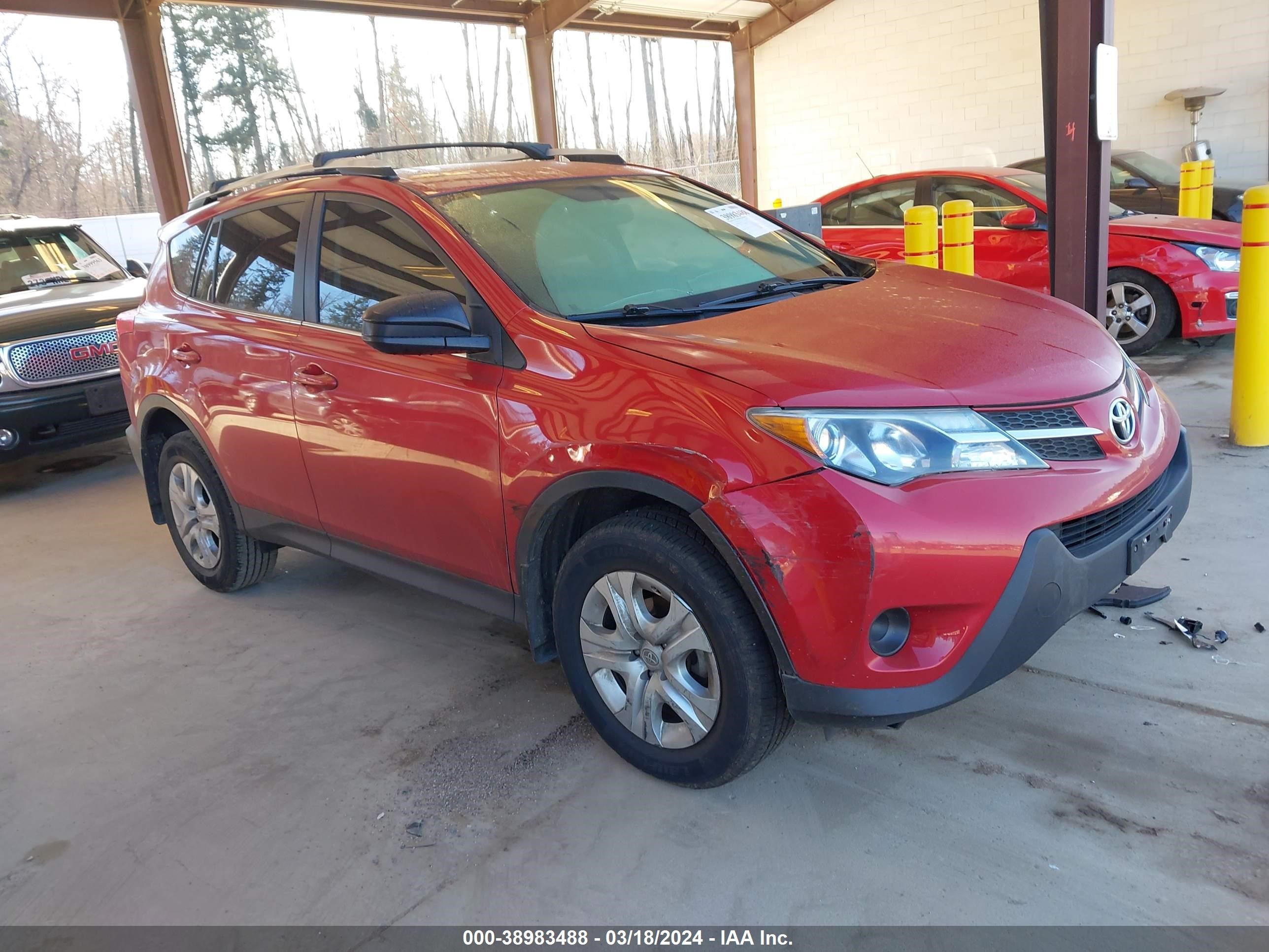 TOYOTA RAV 4 2014 jtmzfrev9ej015922