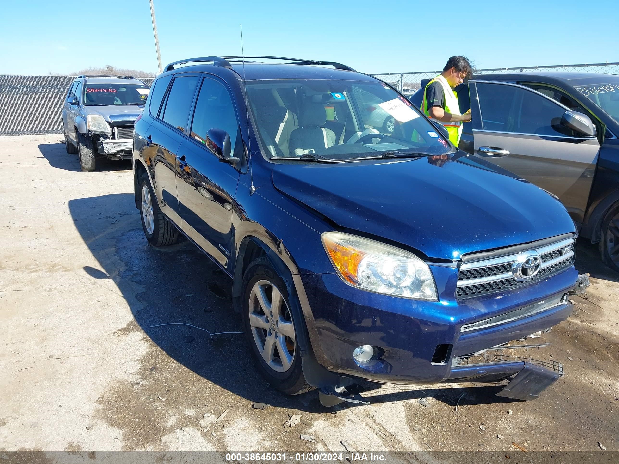 TOYOTA RAV 4 2007 jtmzk31v975006485