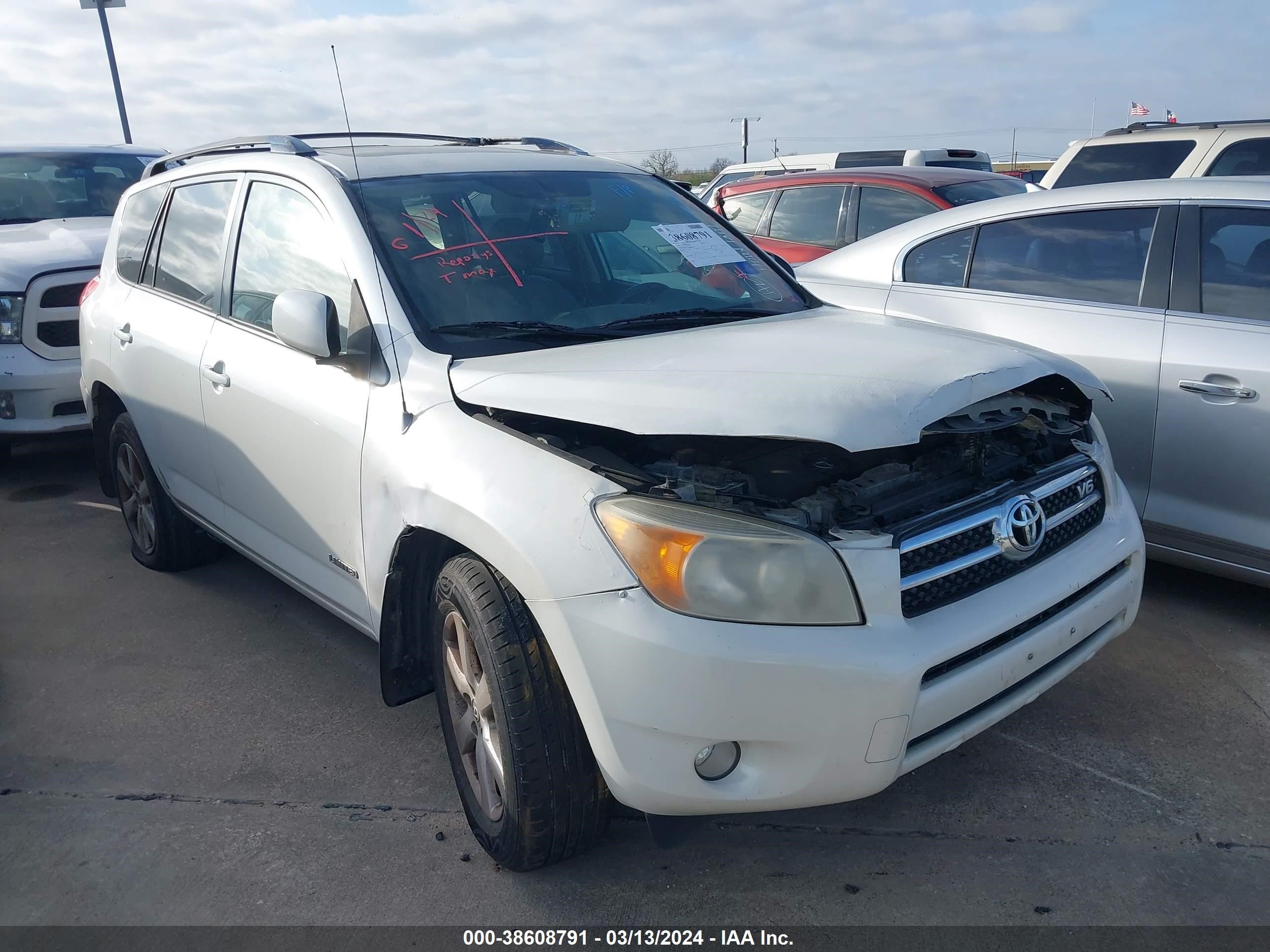 TOYOTA RAV 4 2007 jtmzk31vx75008343