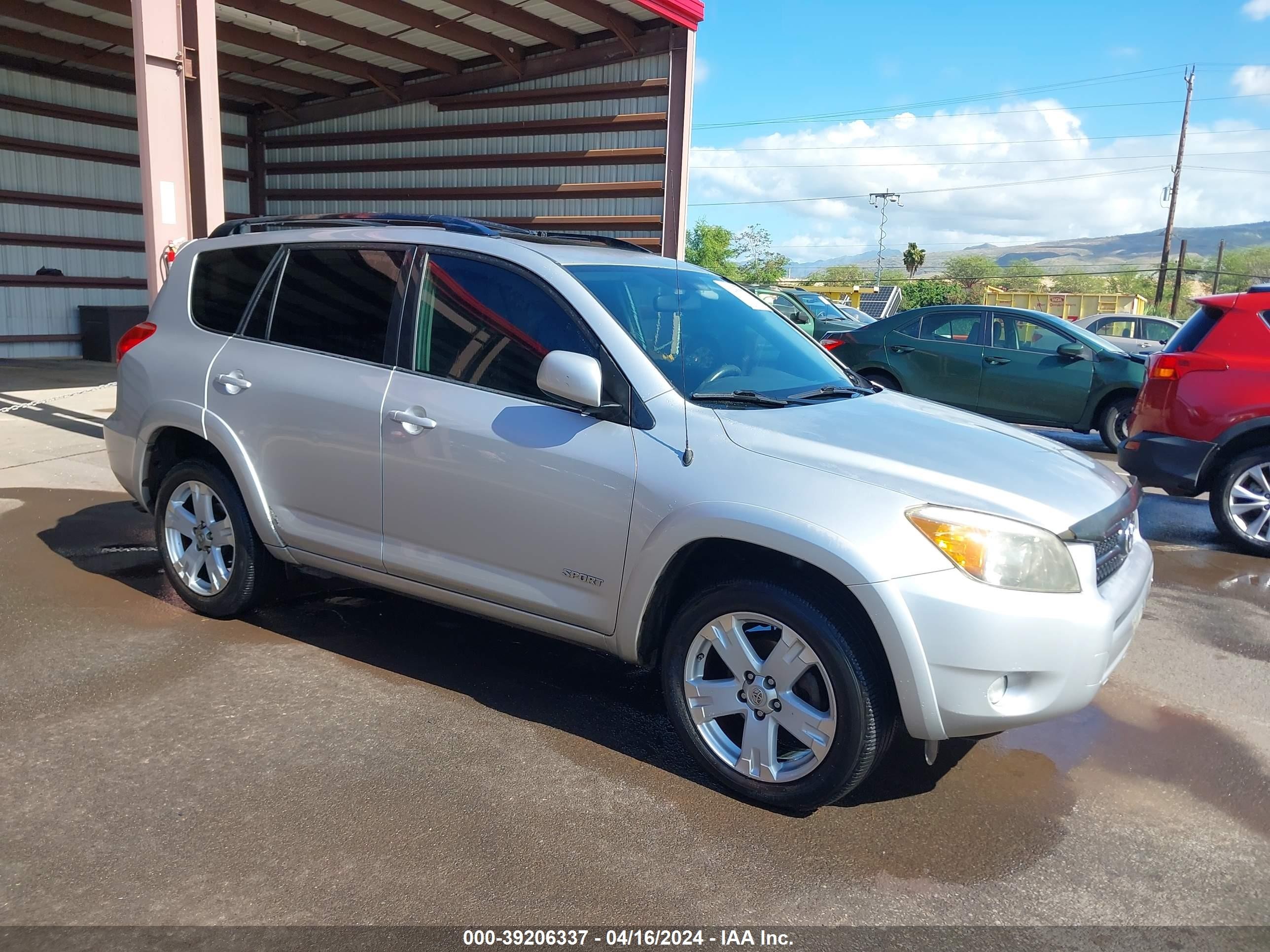 TOYOTA RAV 4 2007 jtmzk32v075012500