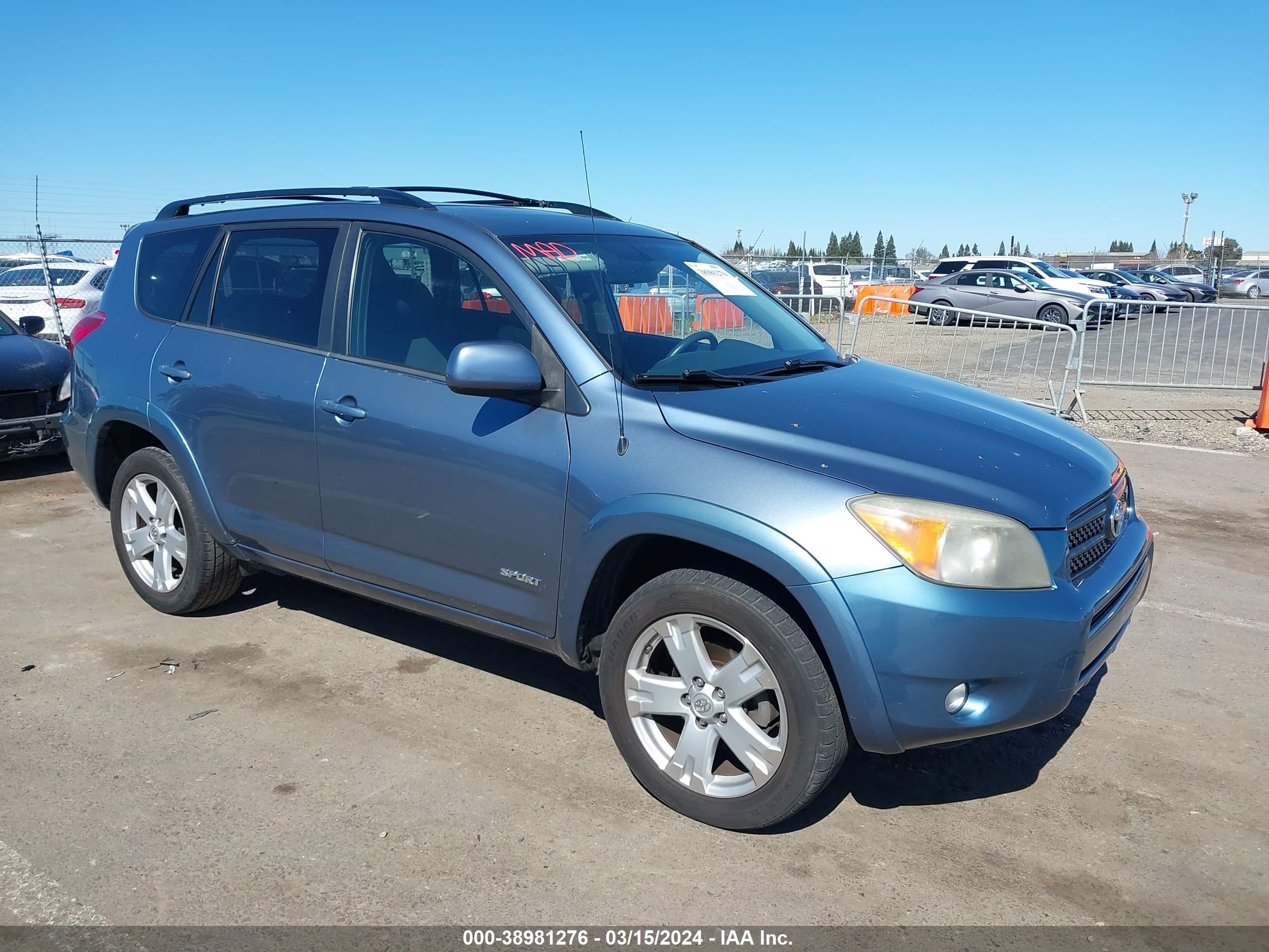 TOYOTA RAV 4 2007 jtmzk32v175006883