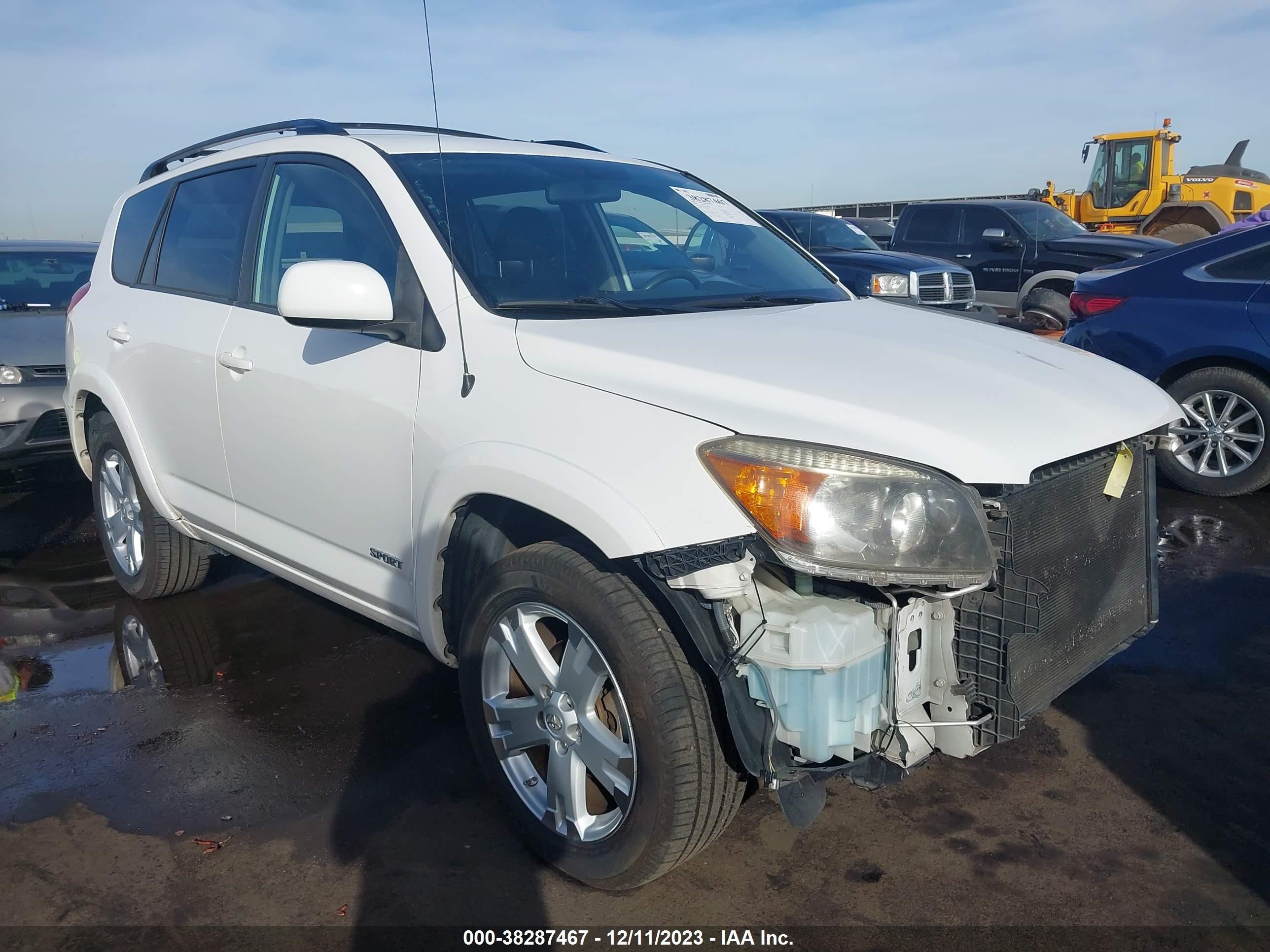 TOYOTA RAV 4 2007 jtmzk32v876004008