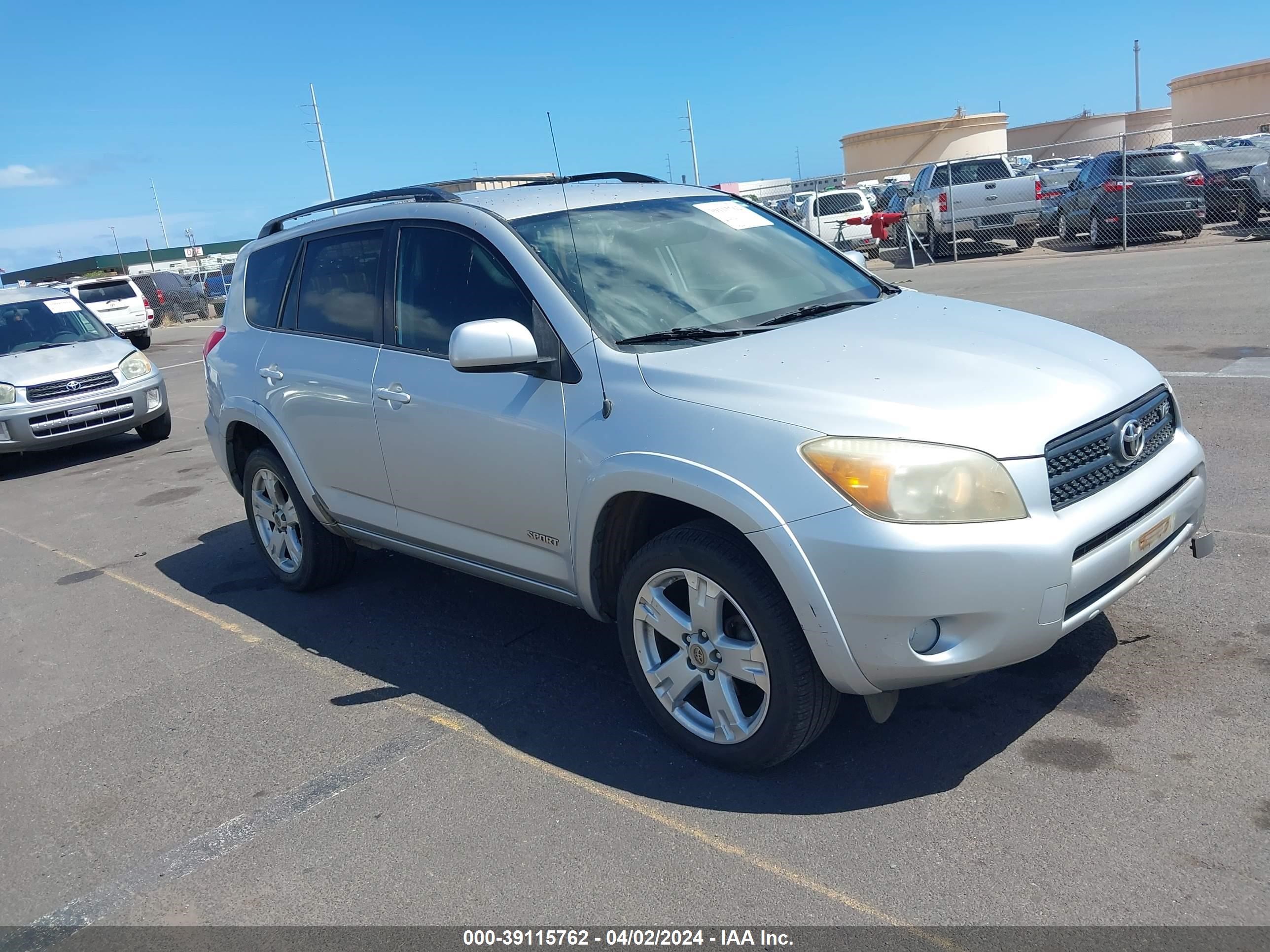 TOYOTA RAV 4 2007 jtmzk32vx75015467