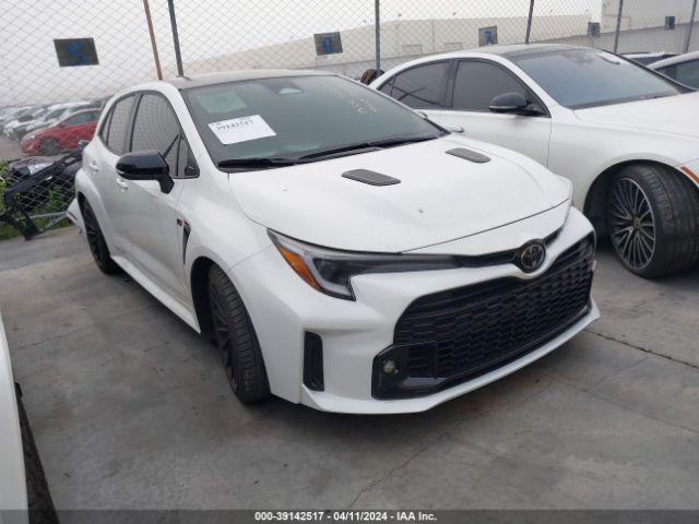 TOYOTA GR COROLLA 2023 jtnabaae7pa004352